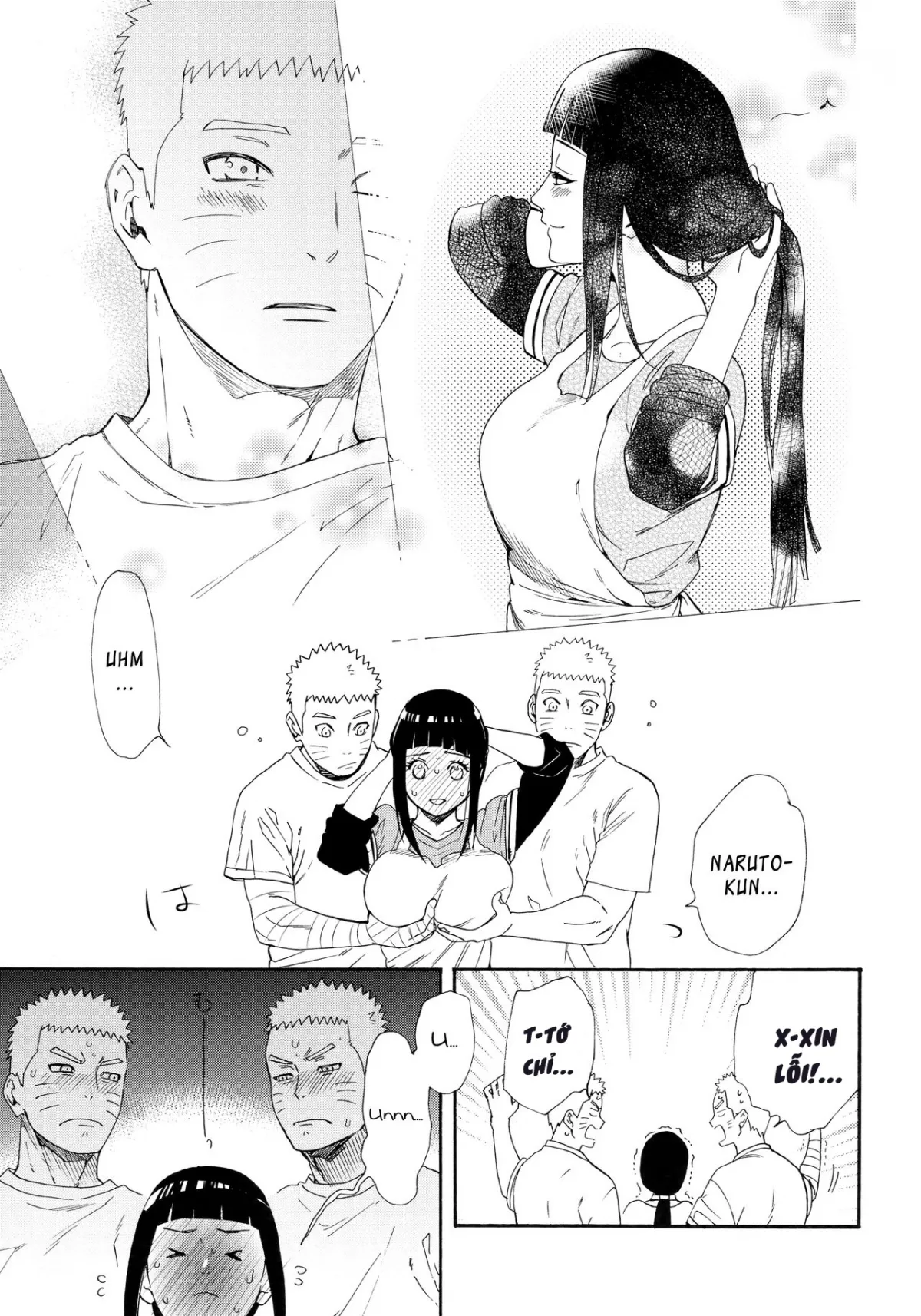 HentaiVN.net - Ảnh 9 - Chỉ Hai Chúng Ta ( Naruto Shippuden ) [Ato no Futari; 1 + 2 | Ato No Futari V1] - Chap 1: Tuy hai nhưng mà ba...??