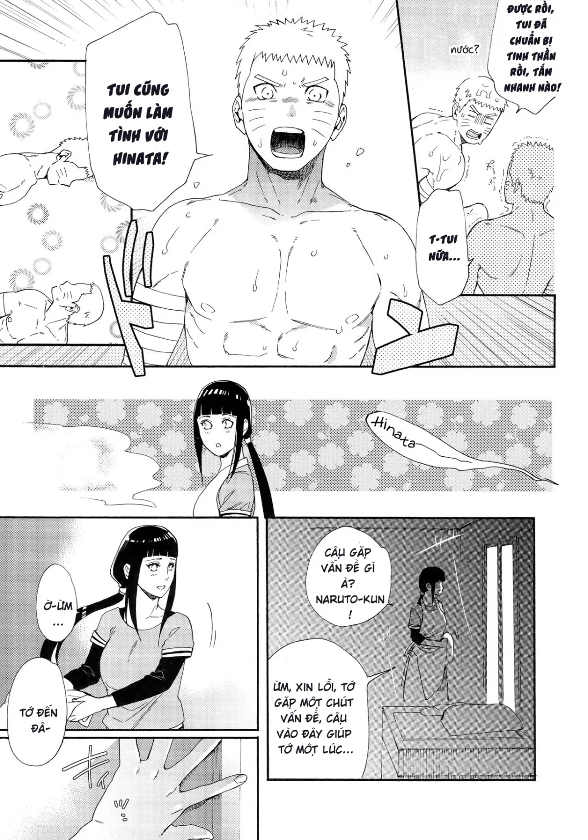 HentaiVN.net - Ảnh 11 - Chỉ Hai Chúng Ta ( Naruto Shippuden ) [Ato no Futari; 1 + 2 | Ato No Futari V1] - Chap 1: Tuy hai nhưng mà ba...??