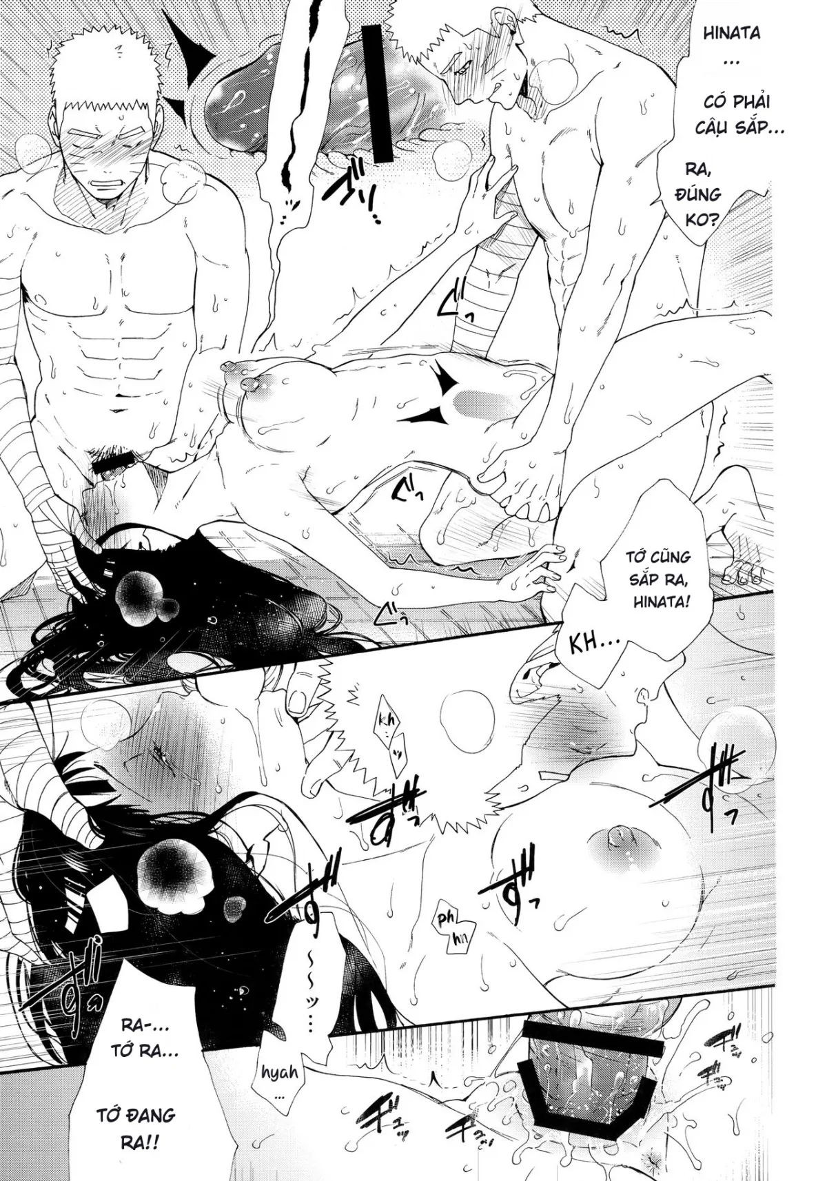 HentaiVN.net - Ảnh 23 - Chỉ Hai Chúng Ta ( Naruto Shippuden ) [Ato no Futari; 1 + 2 | Ato No Futari V1] - Chap 1: Tuy hai nhưng mà ba...??