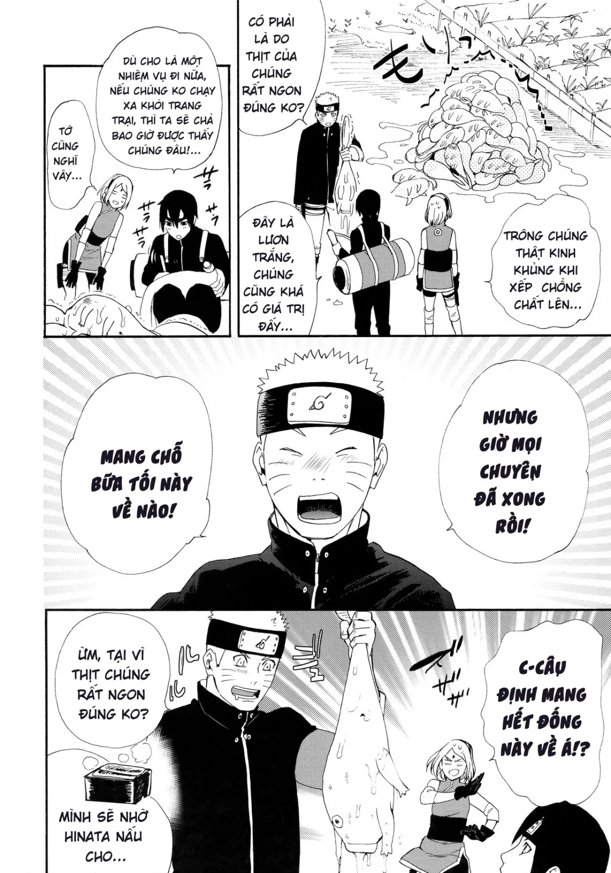 HentaiVN.net - Ảnh 4 - Chỉ Hai Chúng Ta ( Naruto Shippuden ) [Ato no Futari; 1 + 2 | Ato No Futari V1] - Chap 1: Tuy hai nhưng mà ba...??