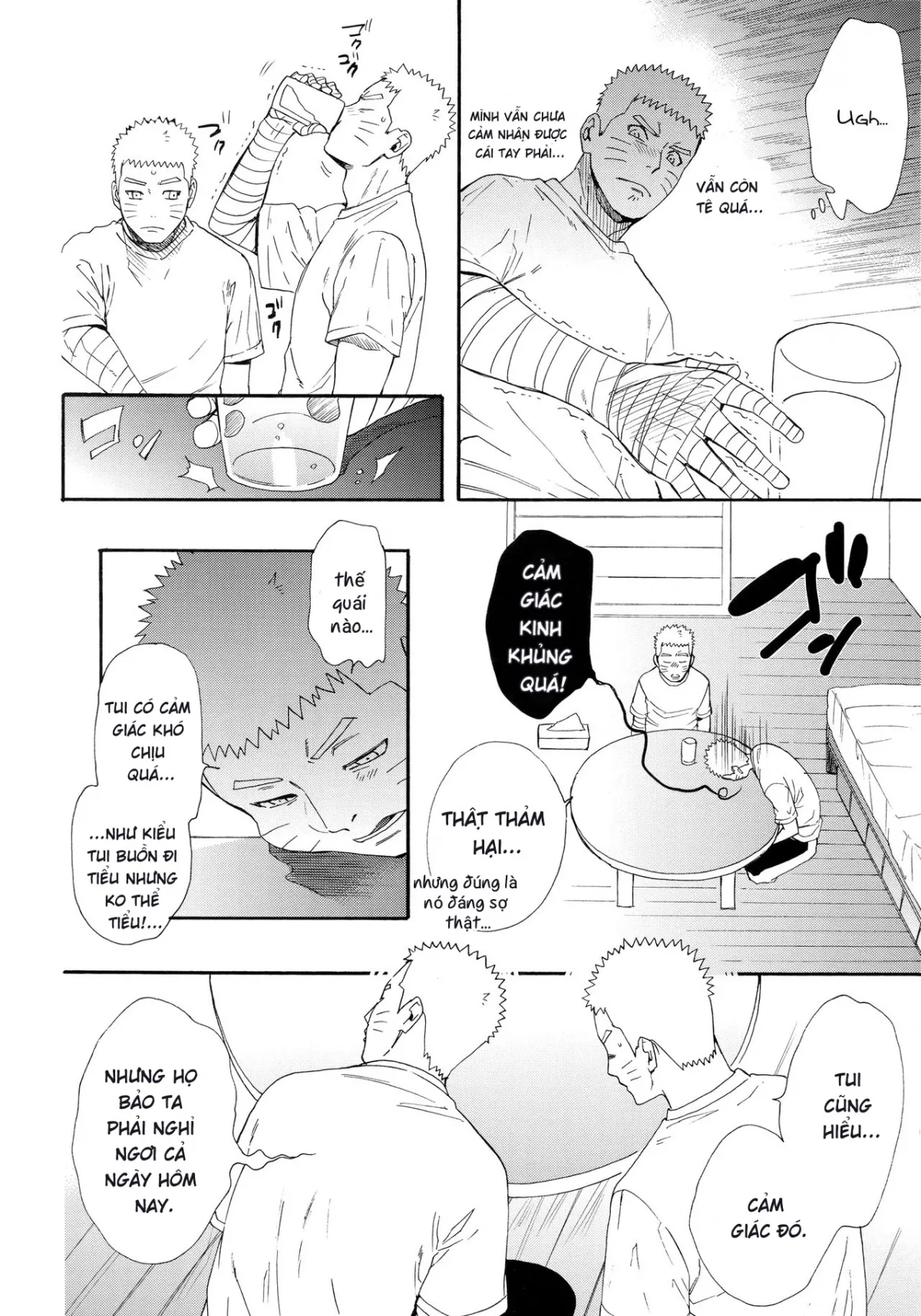 HentaiVN.net - Ảnh 6 - Chỉ Hai Chúng Ta ( Naruto Shippuden ) [Ato no Futari; 1 + 2 | Ato No Futari V1] - Chap 1: Tuy hai nhưng mà ba...??