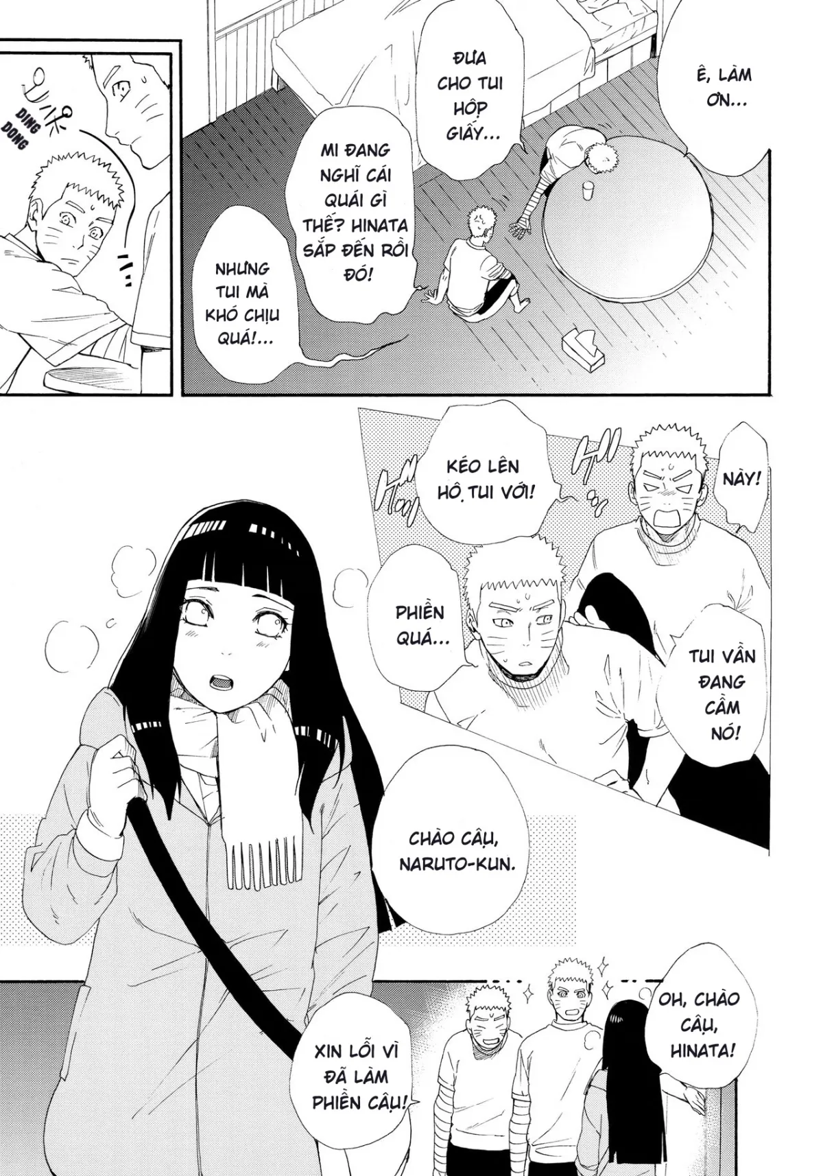 HentaiVN.net - Ảnh 7 - Chỉ Hai Chúng Ta ( Naruto Shippuden ) [Ato no Futari; 1 + 2 | Ato No Futari V1] - Chap 1: Tuy hai nhưng mà ba...??