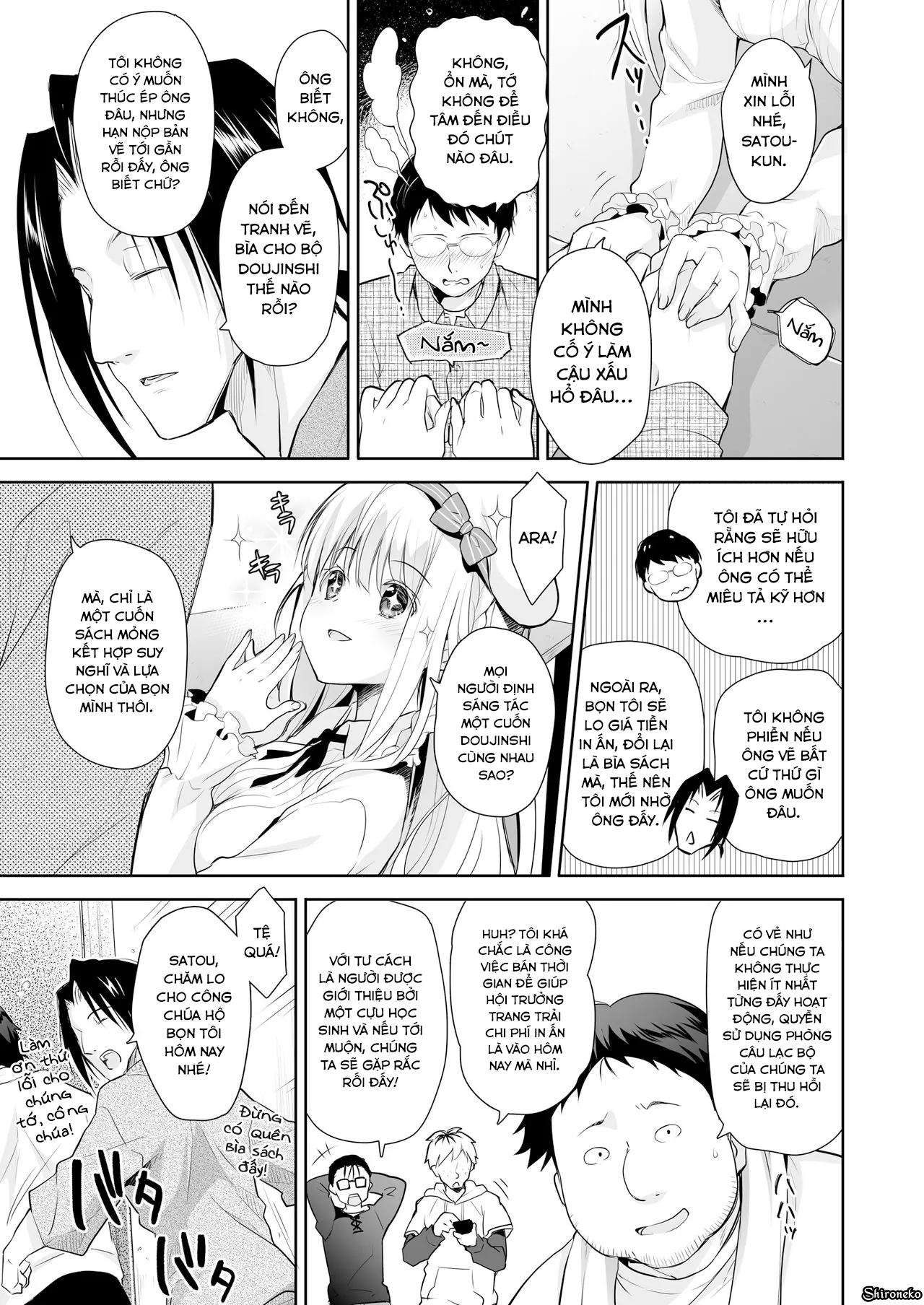 HentaiVN.net - Ảnh 9 - OtaCir no Elf Hime [Elf Princess of Otaku Club; Công chúa Elf của Câu lạc bộ Otaku] - Chap 1