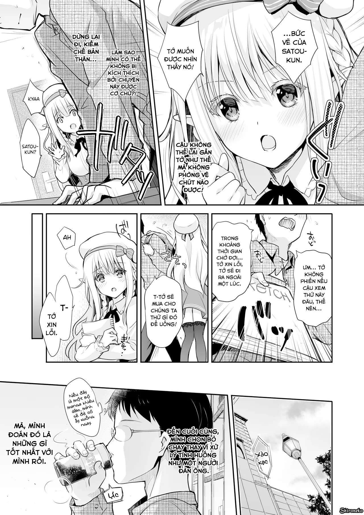HentaiVN.net - Ảnh 11 - OtaCir no Elf Hime [Elf Princess of Otaku Club; Công chúa Elf của Câu lạc bộ Otaku] - Chap 1