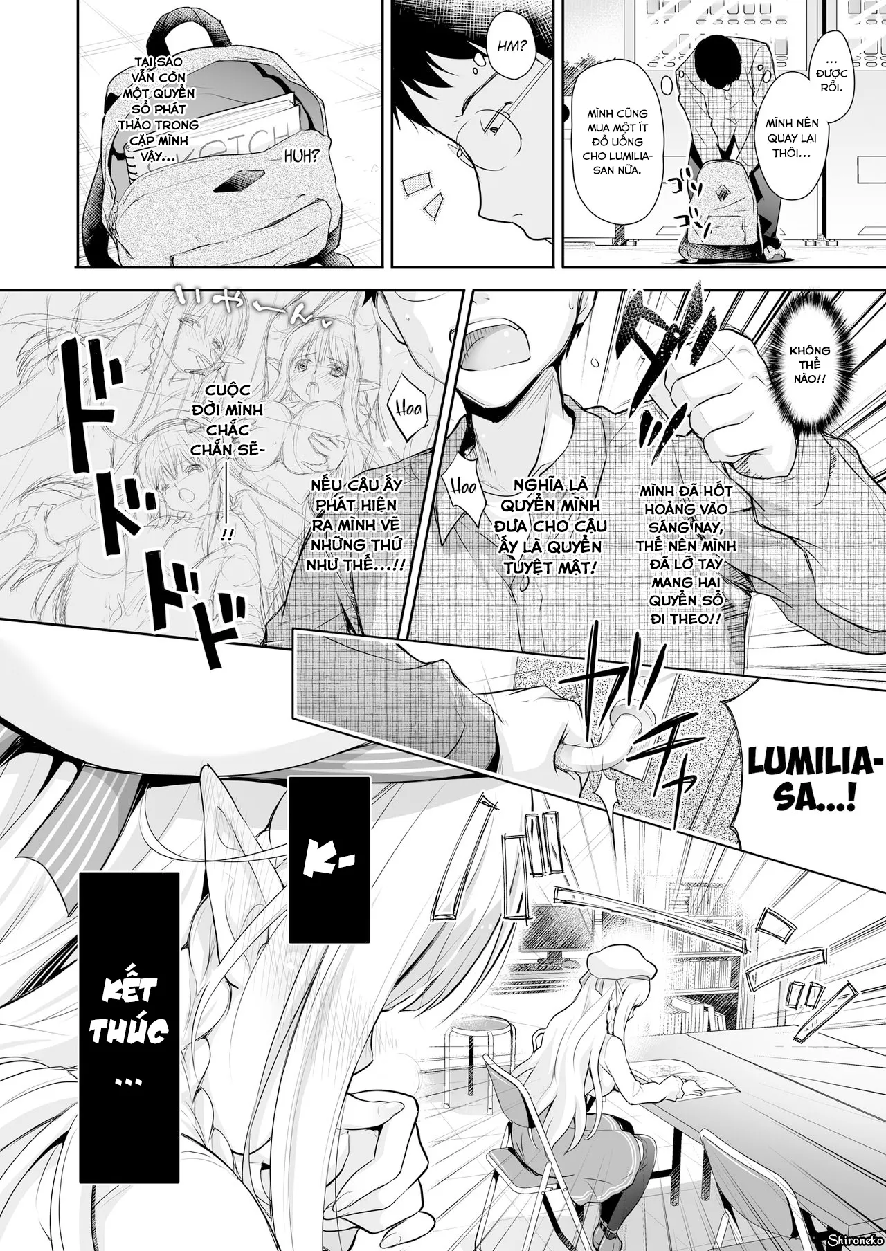 HentaiVN.net - Ảnh 12 - OtaCir no Elf Hime [Elf Princess of Otaku Club; Công chúa Elf của Câu lạc bộ Otaku] - Chap 1
