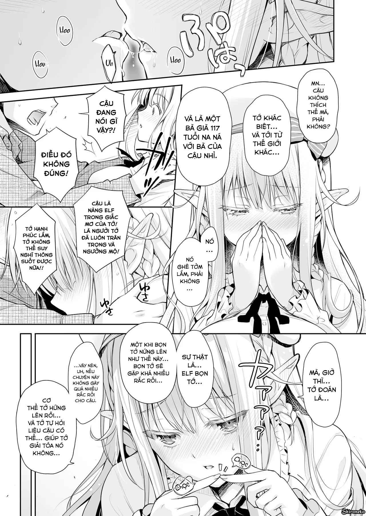 HentaiVN.net - Ảnh 15 - OtaCir no Elf Hime [Elf Princess of Otaku Club; Công chúa Elf của Câu lạc bộ Otaku] - Chap 1