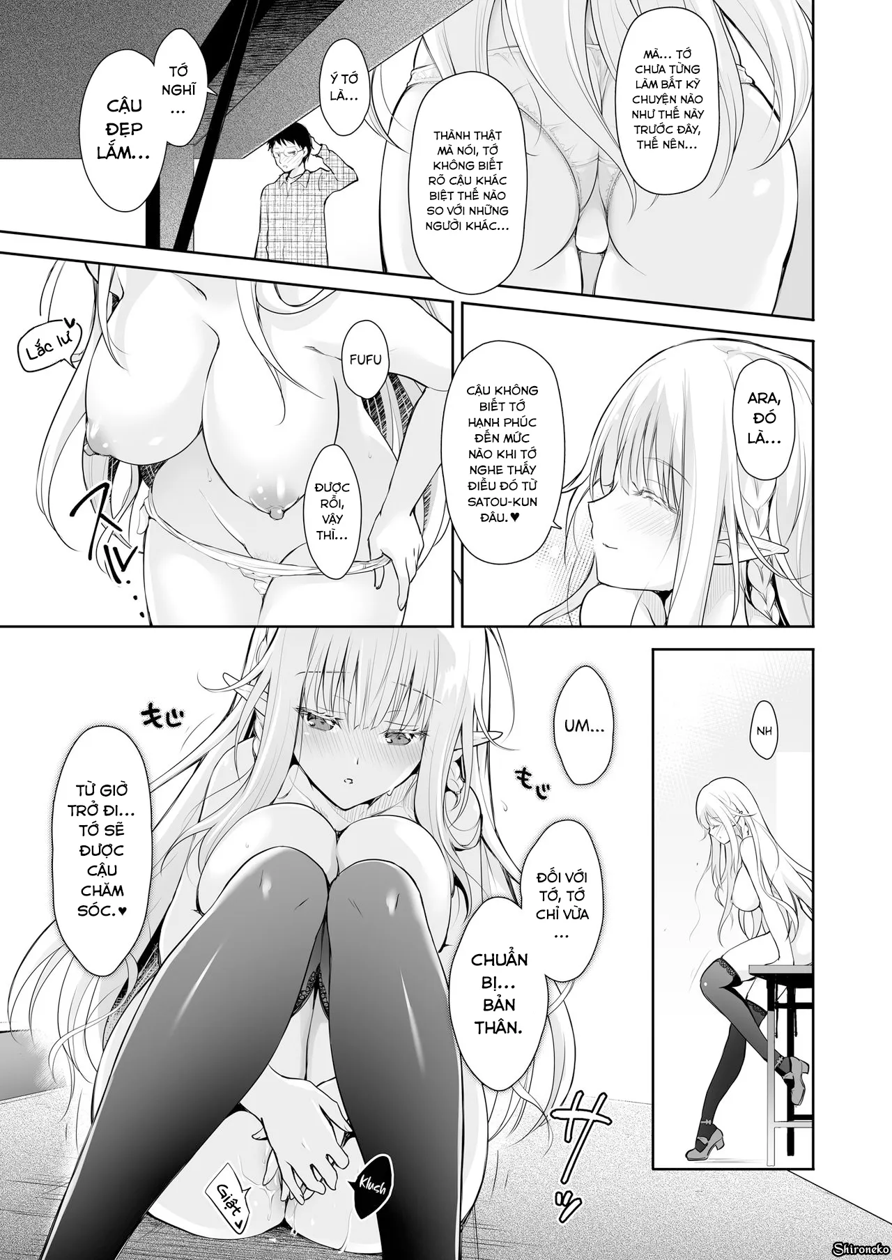 HentaiVN.net - Ảnh 21 - OtaCir no Elf Hime [Elf Princess of Otaku Club; Công chúa Elf của Câu lạc bộ Otaku] - Chap 1
