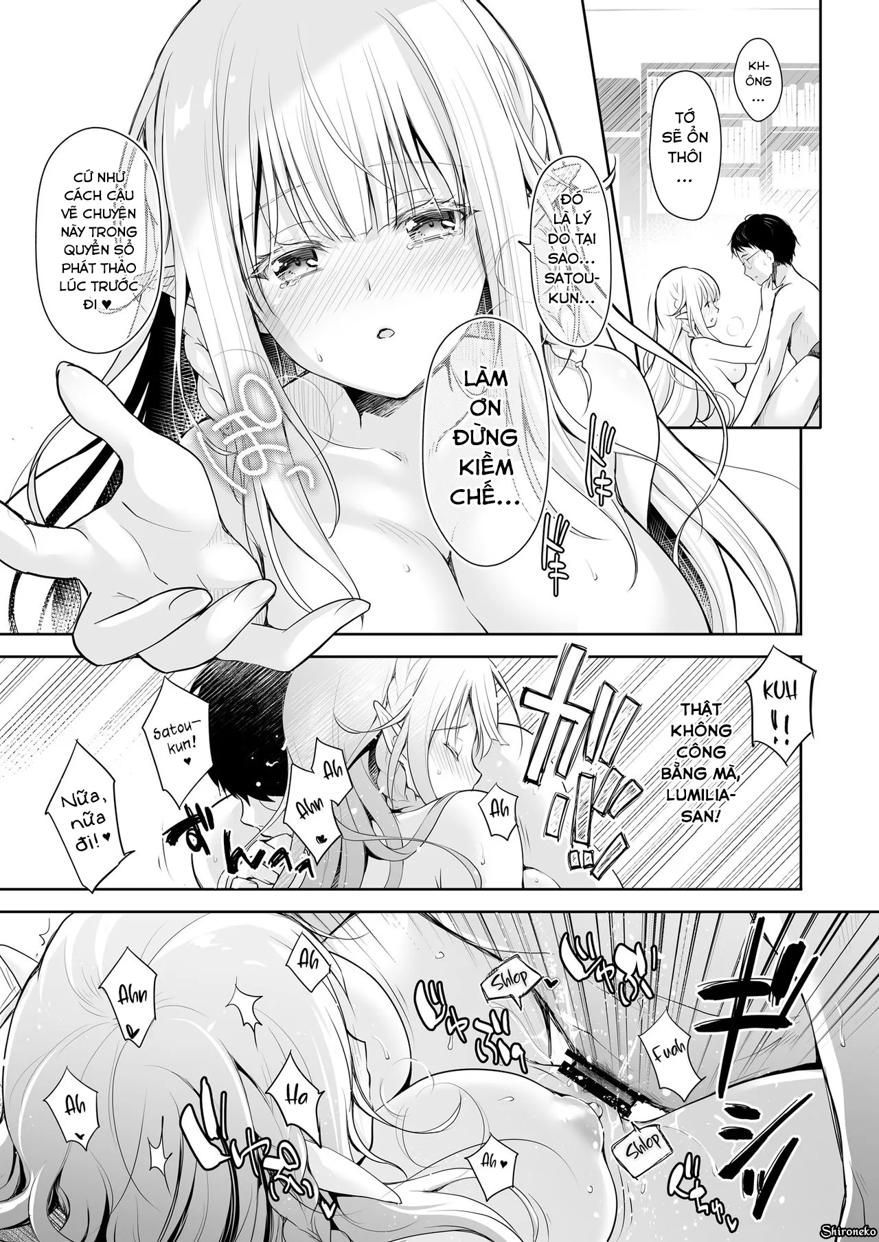 HentaiVN.net - Ảnh 23 - OtaCir no Elf Hime [Elf Princess of Otaku Club; Công chúa Elf của Câu lạc bộ Otaku] - Chap 1