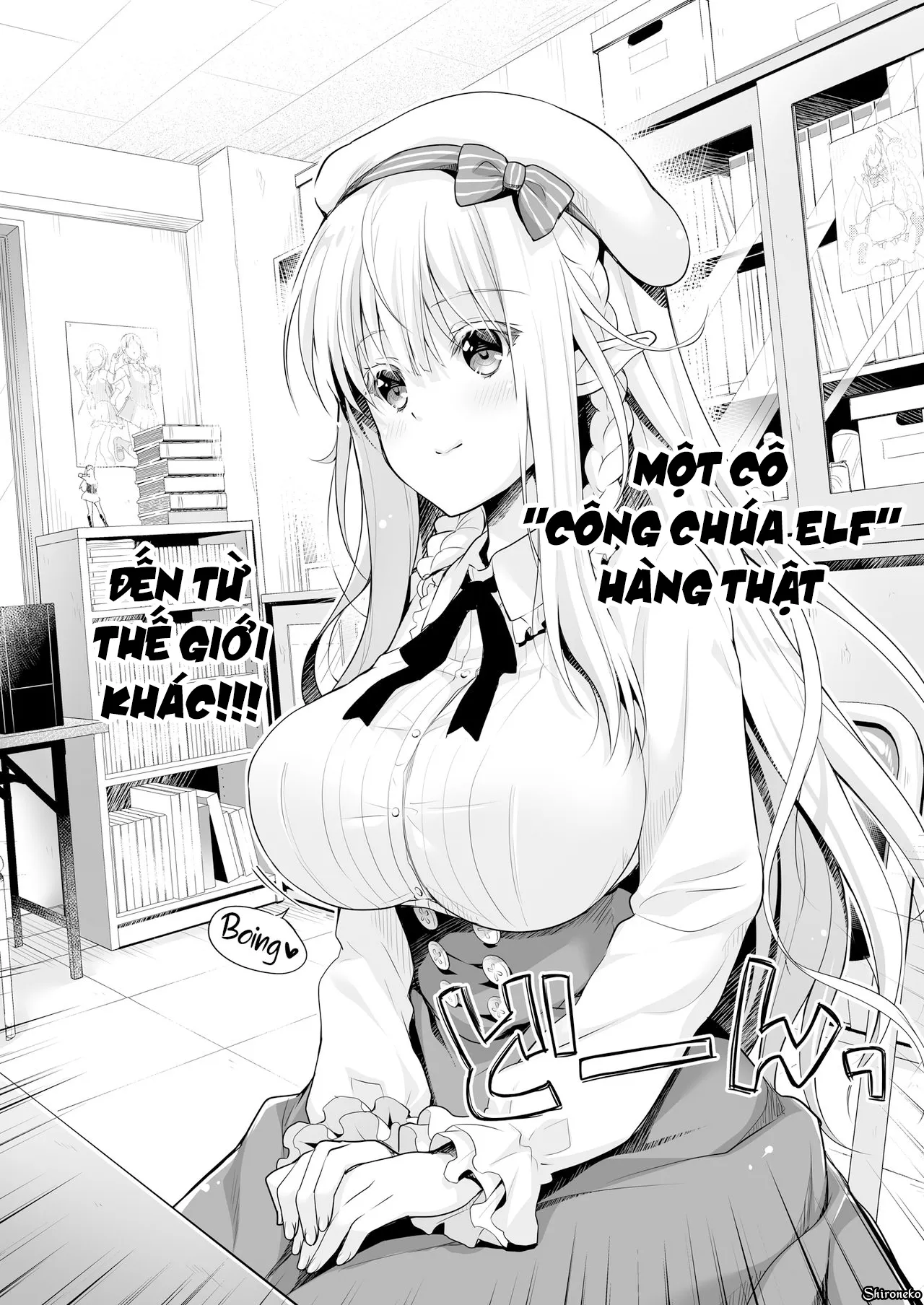 HentaiVN.net - Ảnh 6 - OtaCir no Elf Hime [Elf Princess of Otaku Club; Công chúa Elf của Câu lạc bộ Otaku] - Chap 1