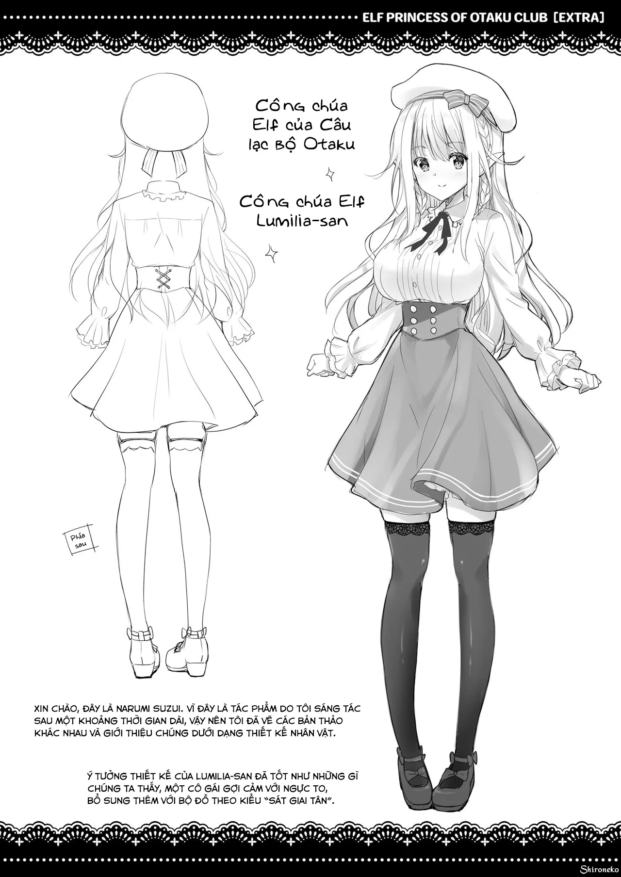 HentaiVN.net - Ảnh 3 - OtaCir no Elf Hime [Elf Princess of Otaku Club; Công chúa Elf của Câu lạc bộ Otaku] - Chap 1.5