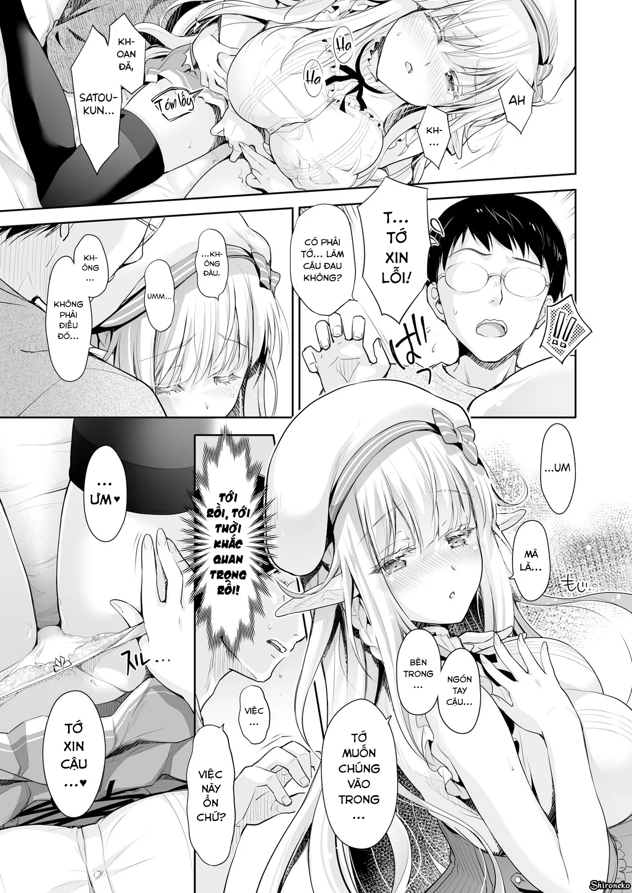 HentaiVN.net - Ảnh 13 - OtaCir no Elf Hime [Elf Princess of Otaku Club; Công chúa Elf của Câu lạc bộ Otaku] - Chap 2