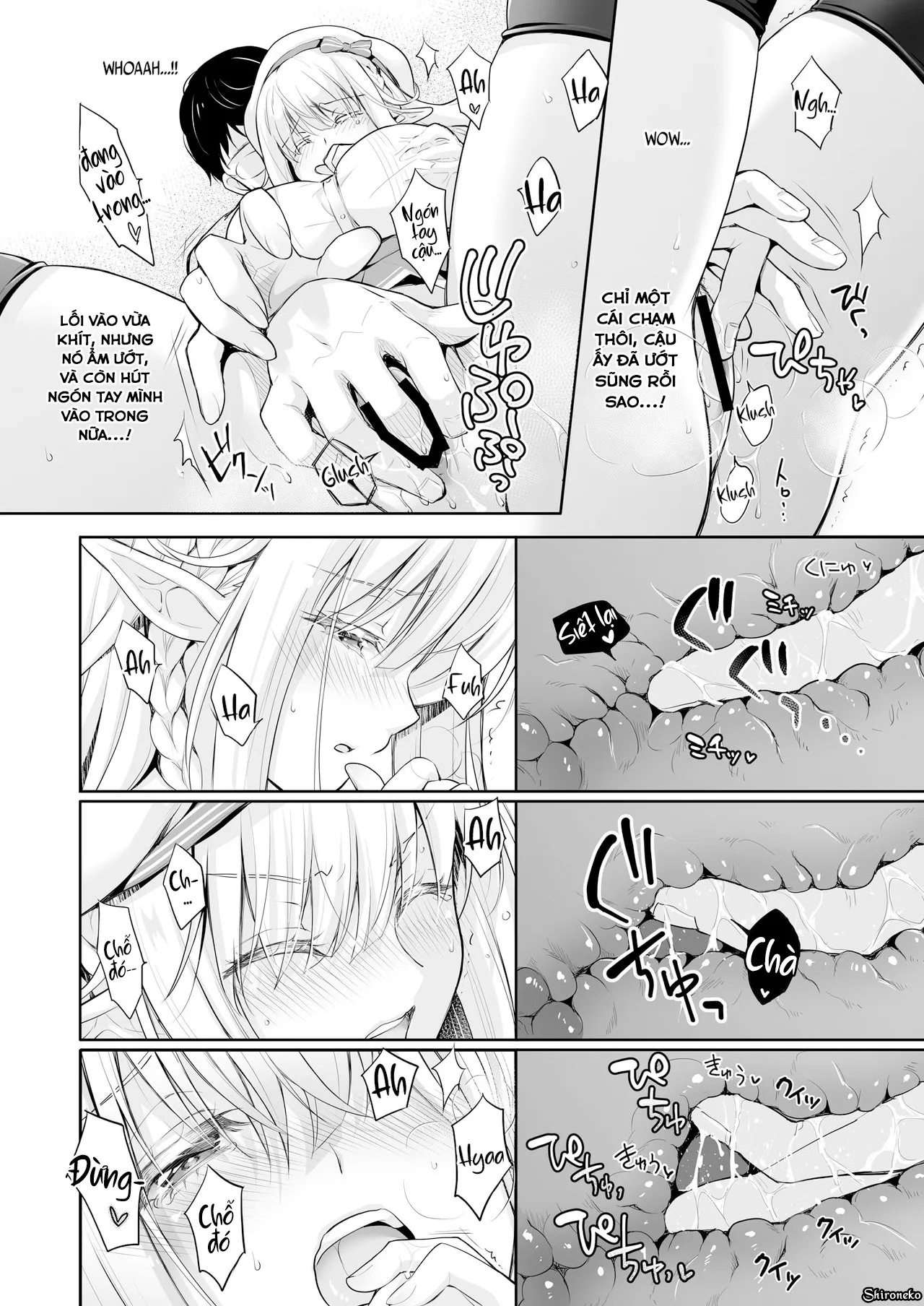 HentaiVN.net - Ảnh 14 - OtaCir no Elf Hime [Elf Princess of Otaku Club; Công chúa Elf của Câu lạc bộ Otaku] - Chap 2