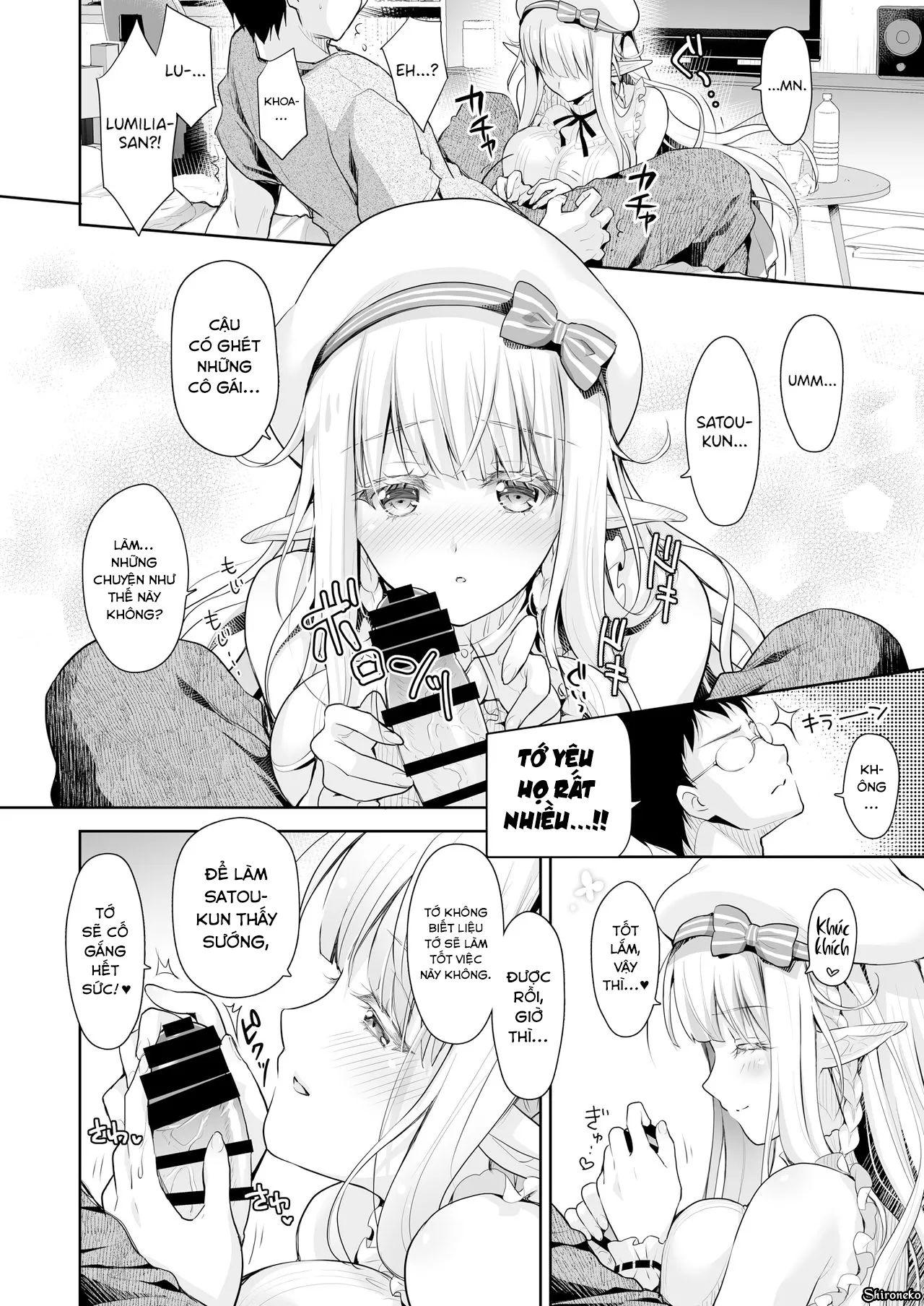 HentaiVN.net - Ảnh 16 - OtaCir no Elf Hime [Elf Princess of Otaku Club; Công chúa Elf của Câu lạc bộ Otaku] - Chap 2