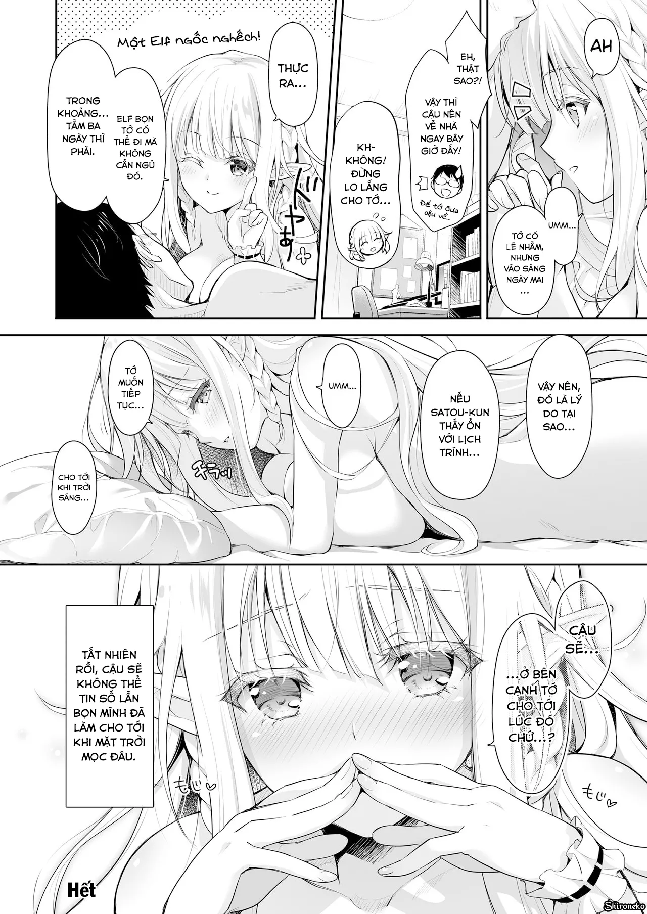 HentaiVN.net - Ảnh 28 - OtaCir no Elf Hime [Elf Princess of Otaku Club; Công chúa Elf của Câu lạc bộ Otaku] - Chap 2