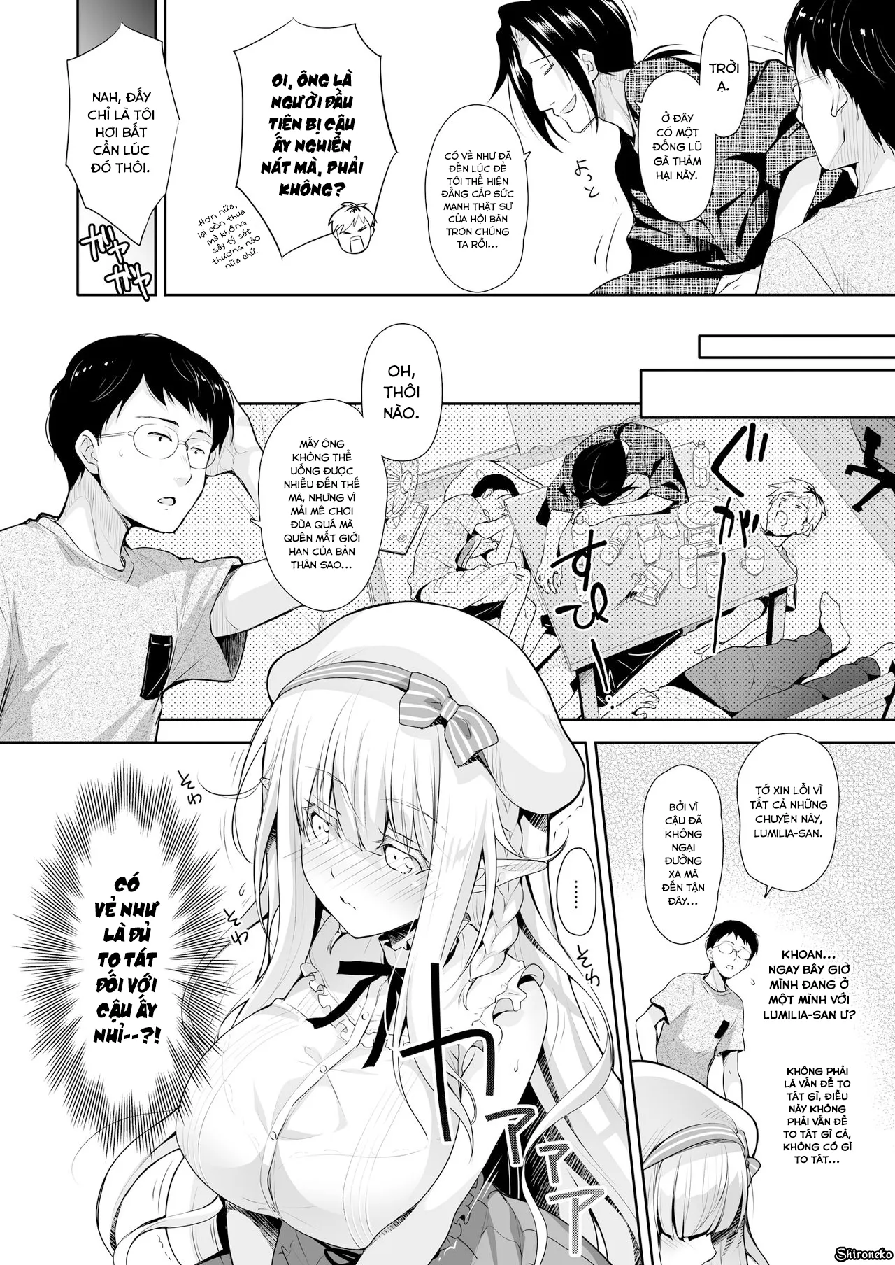 HentaiVN.net - Ảnh 6 - OtaCir no Elf Hime [Elf Princess of Otaku Club; Công chúa Elf của Câu lạc bộ Otaku] - Chap 2