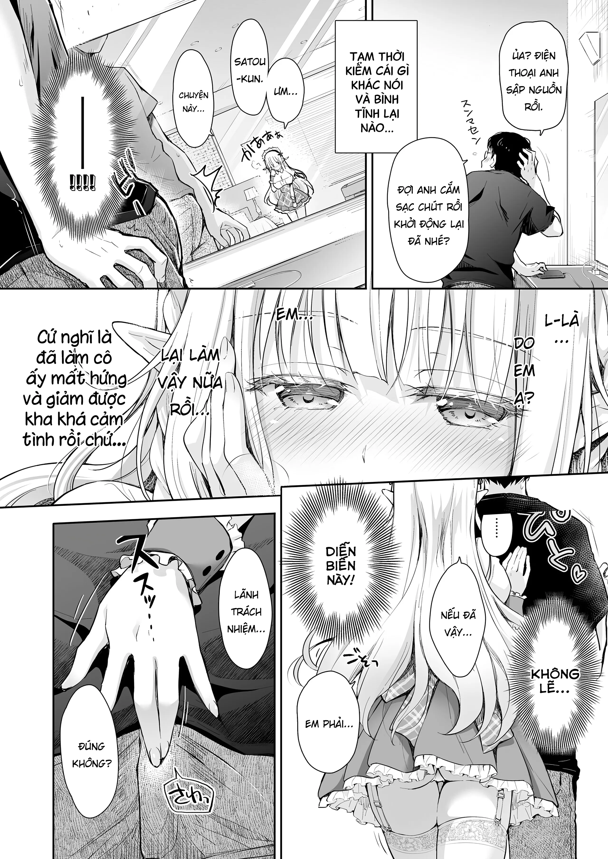 HentaiVN.net - Ảnh 10 - OtaCir no Elf Hime [Elf Princess of Otaku Club; Công chúa Elf của Câu lạc bộ Otaku] - Chap 3