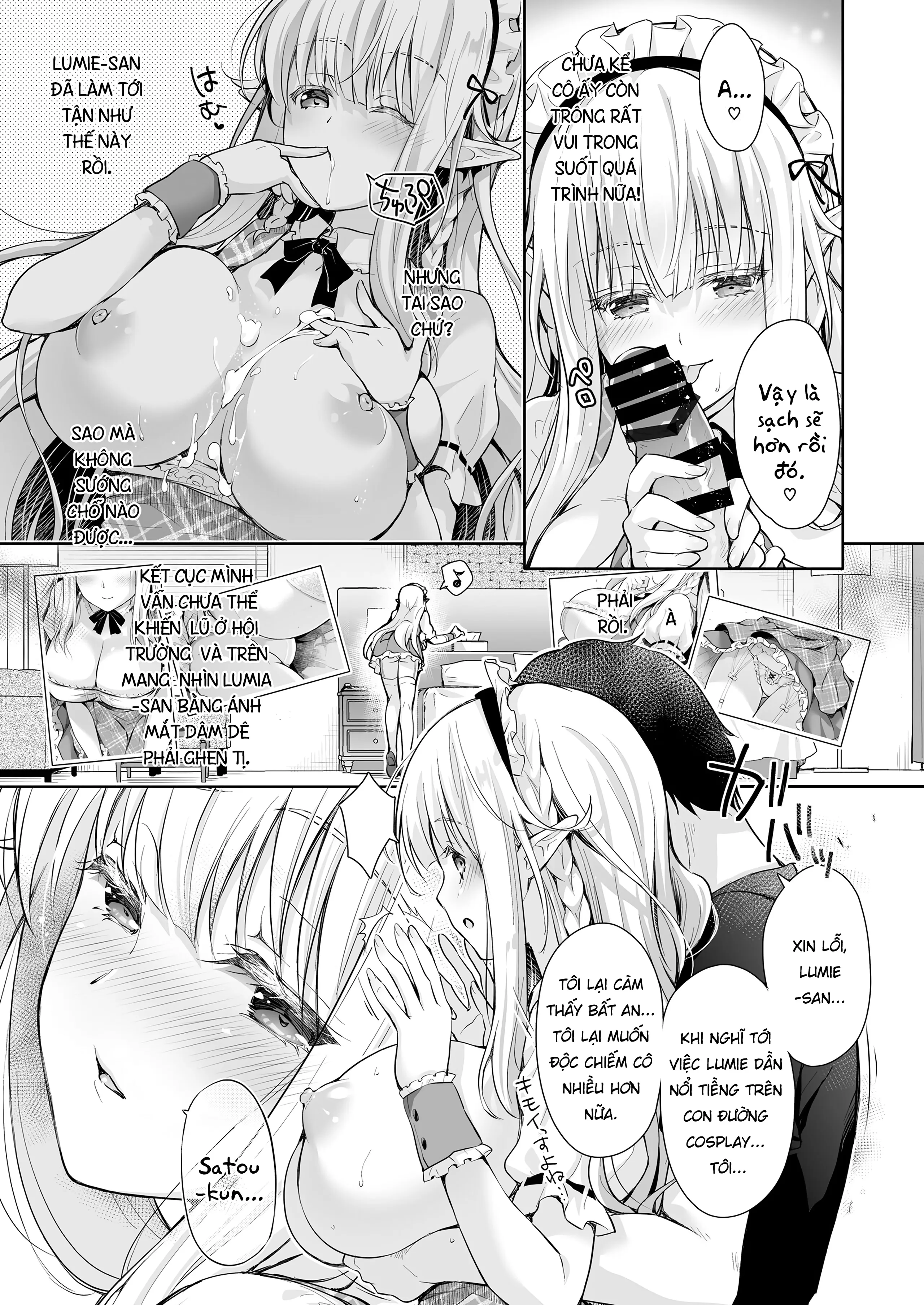 HentaiVN.net - Ảnh 17 - OtaCir no Elf Hime [Elf Princess of Otaku Club; Công chúa Elf của Câu lạc bộ Otaku] - Chap 3
