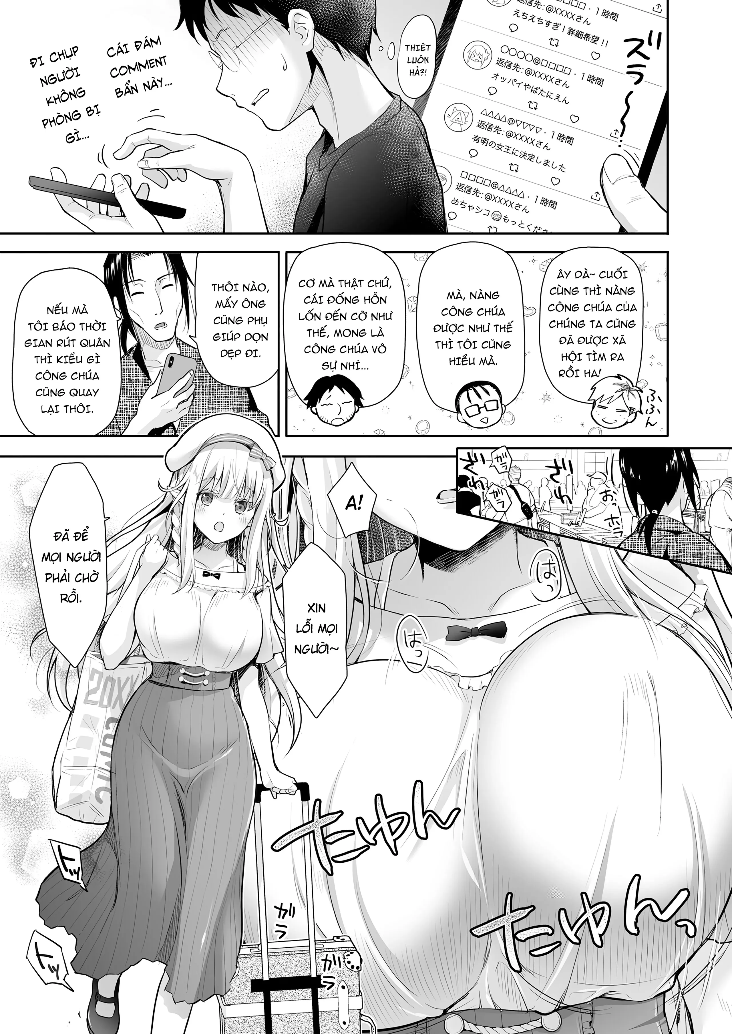 HentaiVN.net - Ảnh 5 - OtaCir no Elf Hime [Elf Princess of Otaku Club; Công chúa Elf của Câu lạc bộ Otaku] - Chap 3