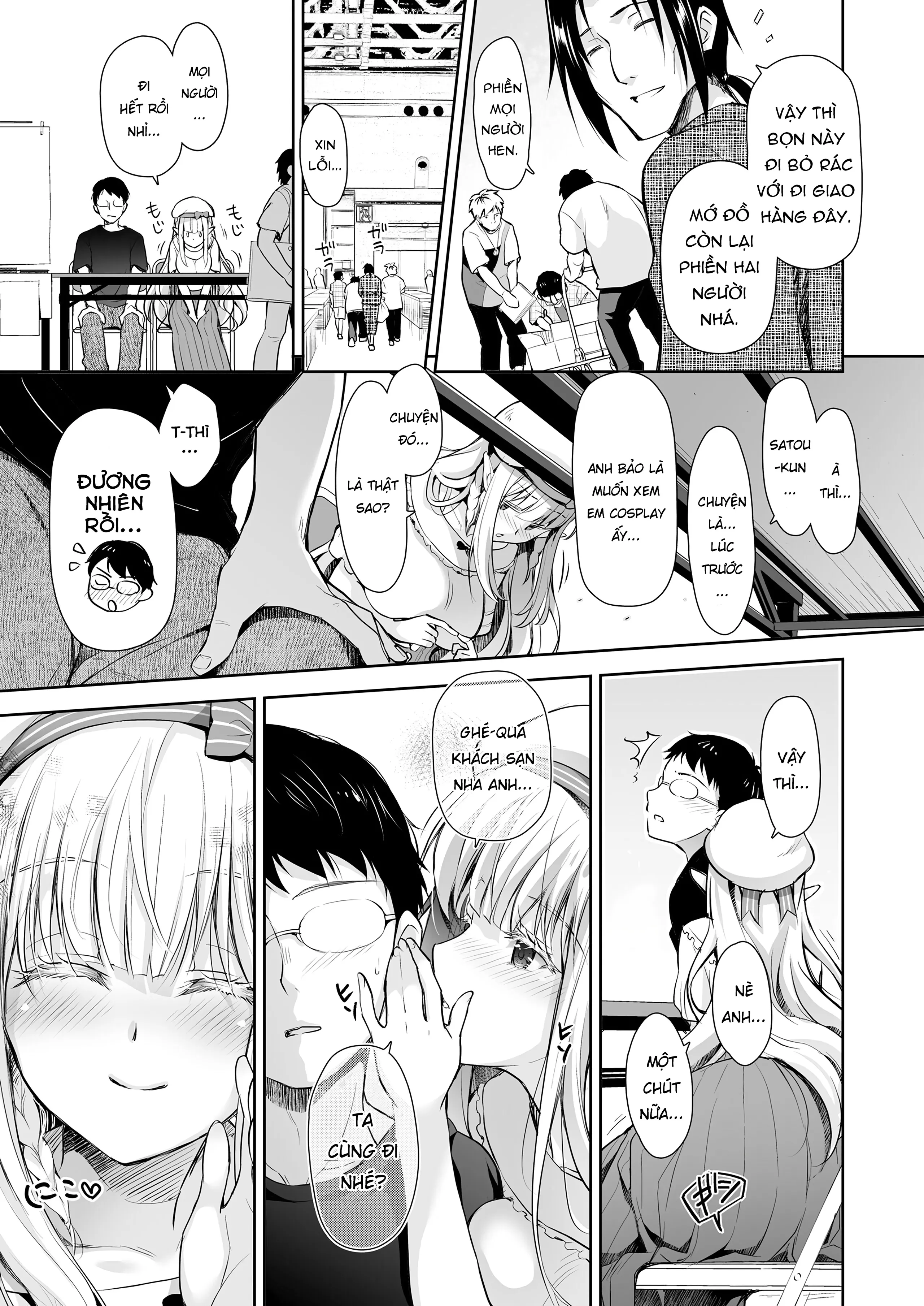 HentaiVN.net - Ảnh 7 - OtaCir no Elf Hime [Elf Princess of Otaku Club; Công chúa Elf của Câu lạc bộ Otaku] - Chap 3