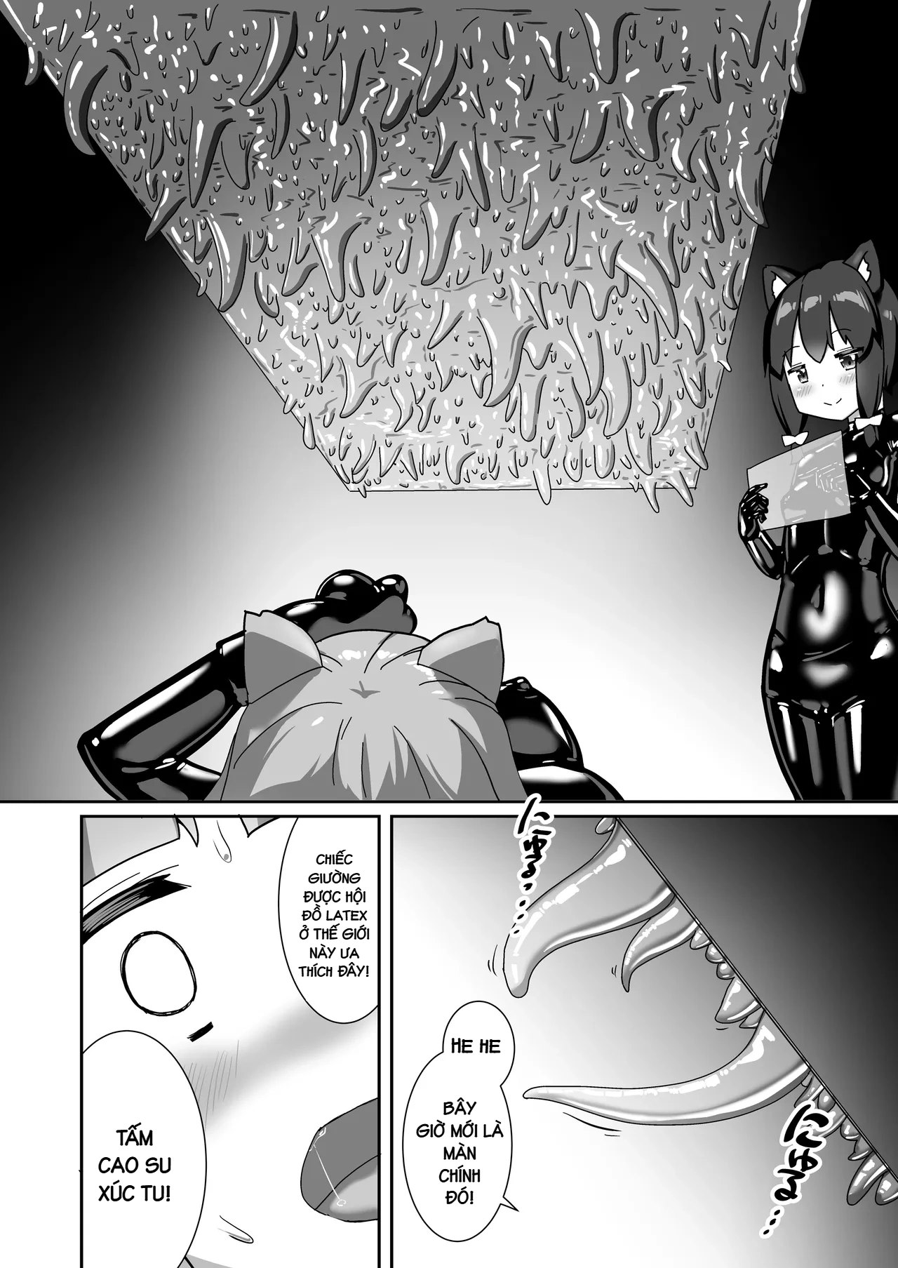 HentaiVN.net - Ảnh 19 - Những màn lên đỉnh không ngừng ở Rubber World! - mot ban