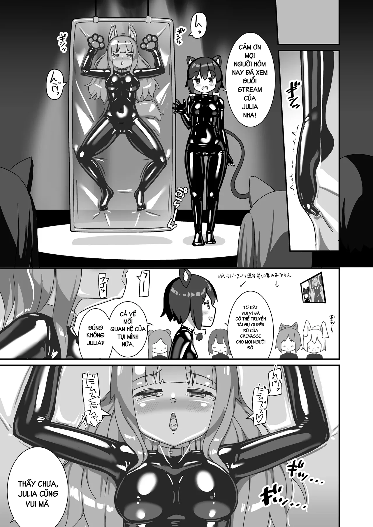 HentaiVN.net - Ảnh 26 - Những màn lên đỉnh không ngừng ở Rubber World! - mot ban
