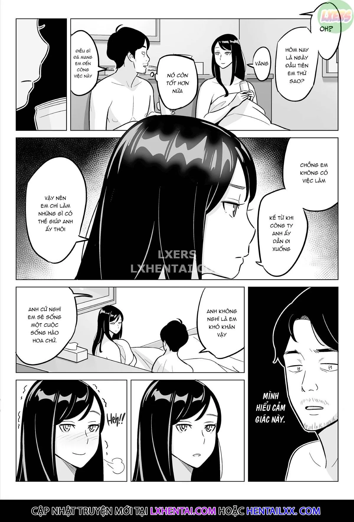 HentaiVN.net - Ảnh 28 - Gekiyasu Fuuzoku De Ooatari Hiita Www - Chap 1