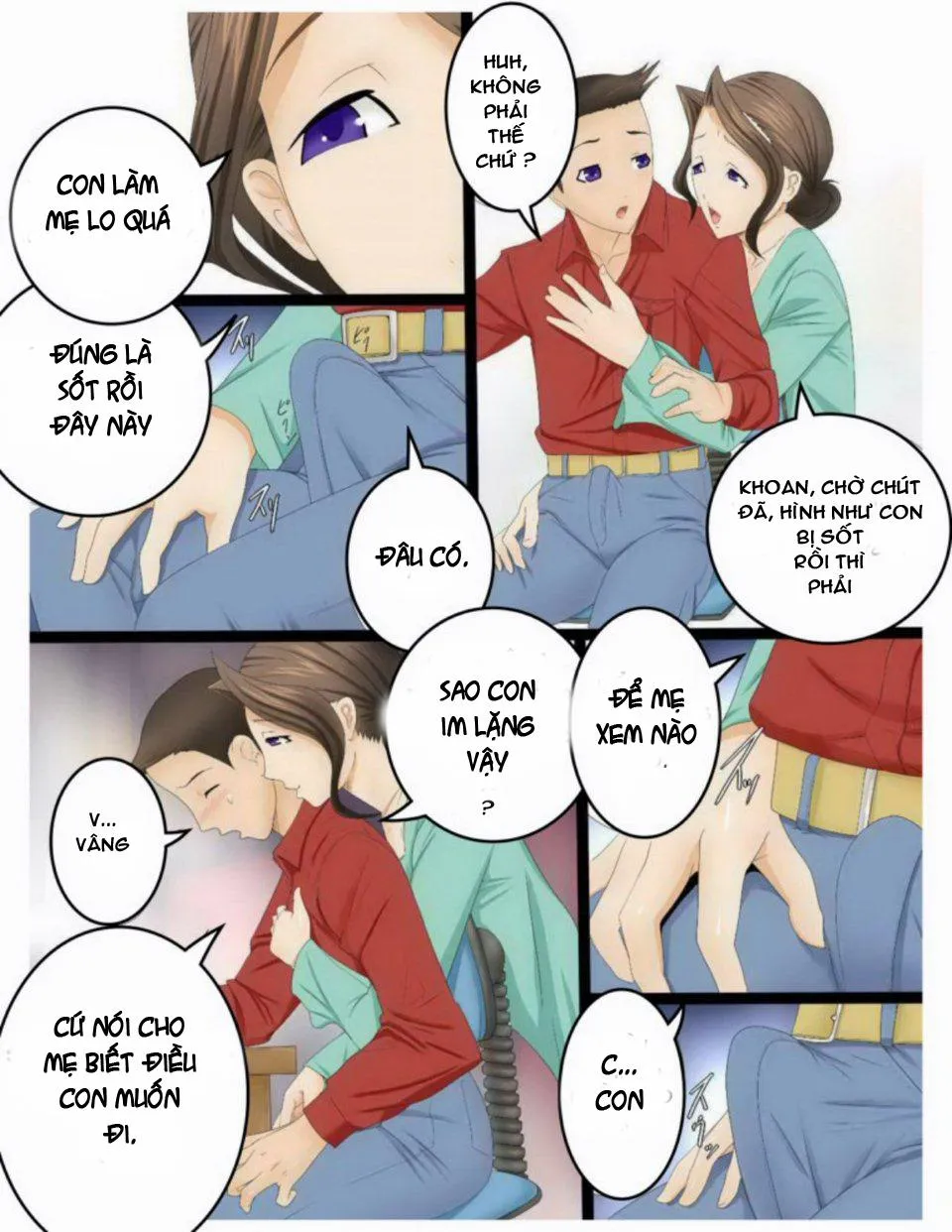 HentaiVN.net - Ảnh 5 - My Mom Is Very Beautiful - Oneshot [Full Color]