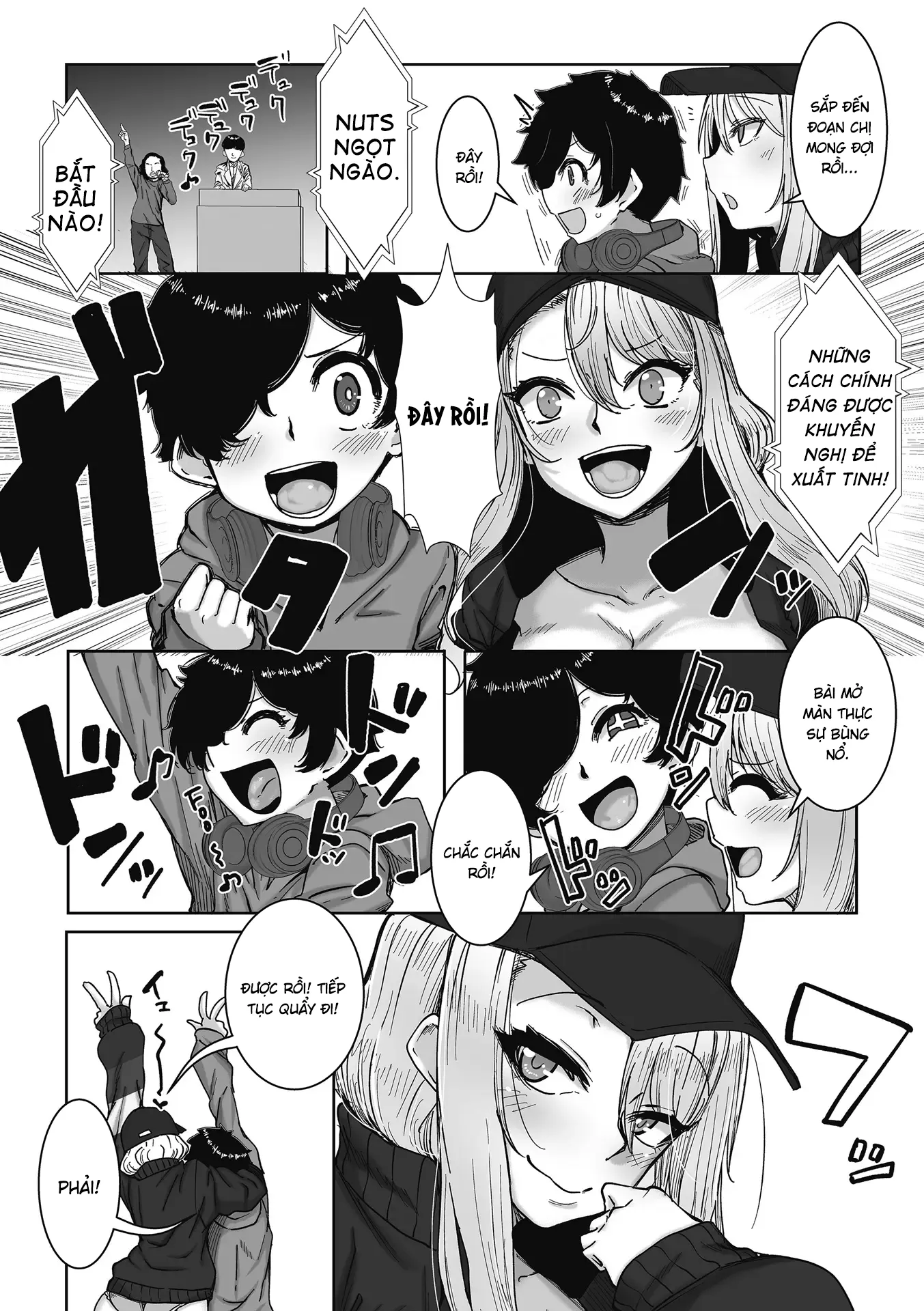 HentaiVN.net - Ảnh 10 - Gyaru tốt bụng với quý bửu là có thật! [Otaku ni Yasashii Gal wa iru!] - Cô nàng gyaru thích quẩy