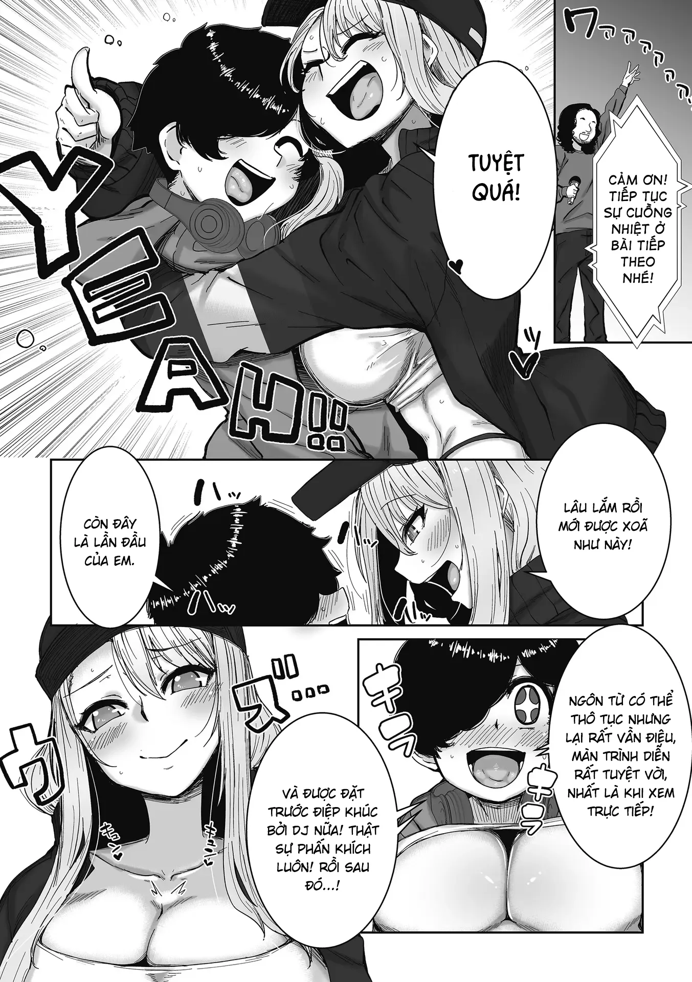 HentaiVN.net - Ảnh 11 - Gyaru tốt bụng với quý bửu là có thật! [Otaku ni Yasashii Gal wa iru!] - Cô nàng gyaru thích quẩy