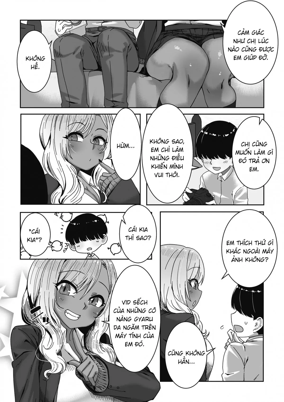 HentaiVN.net - Ảnh 11 - Gyaru tốt bụng với quý bửu là có thật! [Otaku ni Yasashii Gal wa iru!] - Cô nàng gyaru vui vẻ hoà đồng