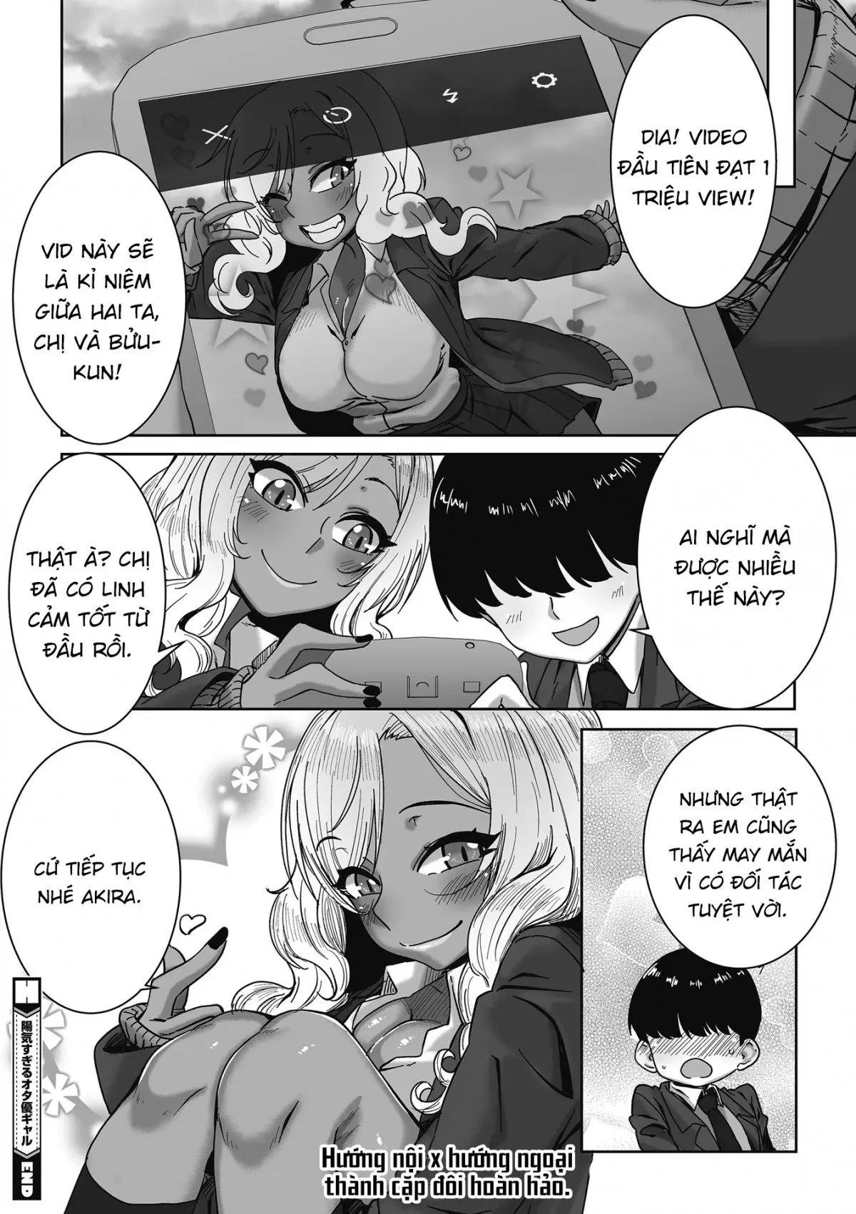 HentaiVN.net - Ảnh 31 - Gyaru tốt bụng với quý bửu là có thật! [Otaku ni Yasashii Gal wa iru!] - Cô nàng gyaru vui vẻ hoà đồng