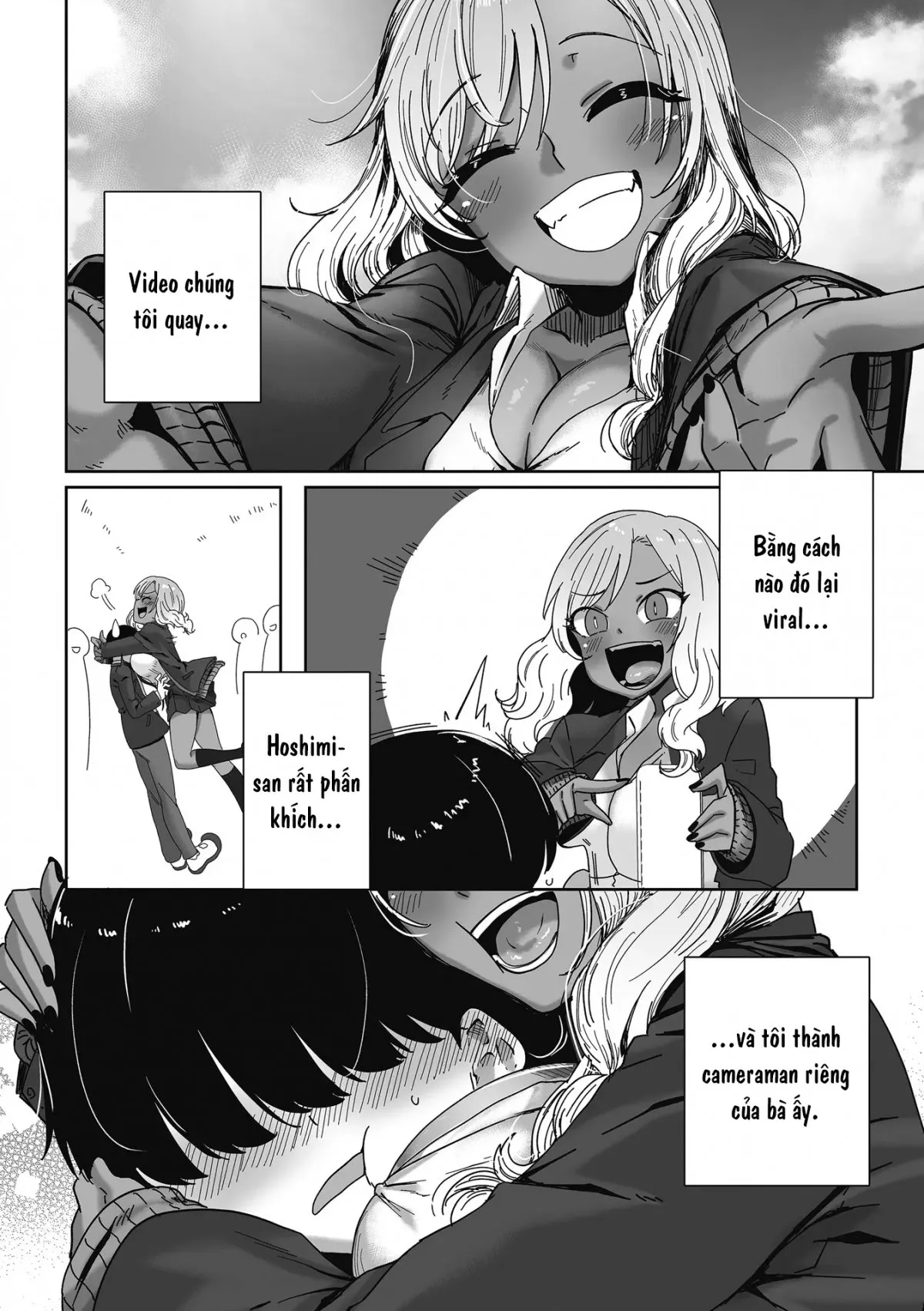 HentaiVN.net - Ảnh 9 - Gyaru tốt bụng với quý bửu là có thật! [Otaku ni Yasashii Gal wa iru!] - Cô nàng gyaru vui vẻ hoà đồng