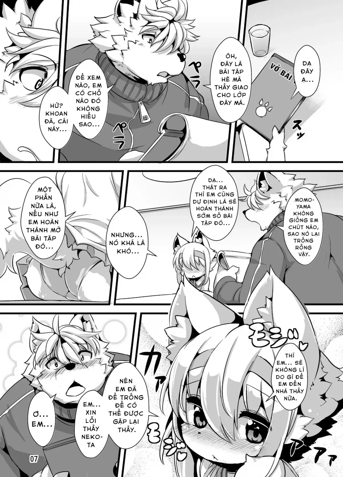 HentaiVN.net - Ảnh 4 - Randoseru Shotta Kemono ga Senei ni Shukudai o Oshiete morau Hon - Phần 2