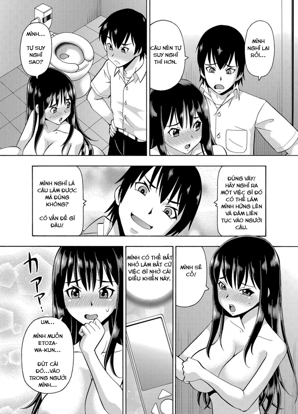 HentaiVN.net - Ảnh 7 - Remote tình yêu [Parameter remote control - that makes it easy to have sex with girls!] - Chap 3