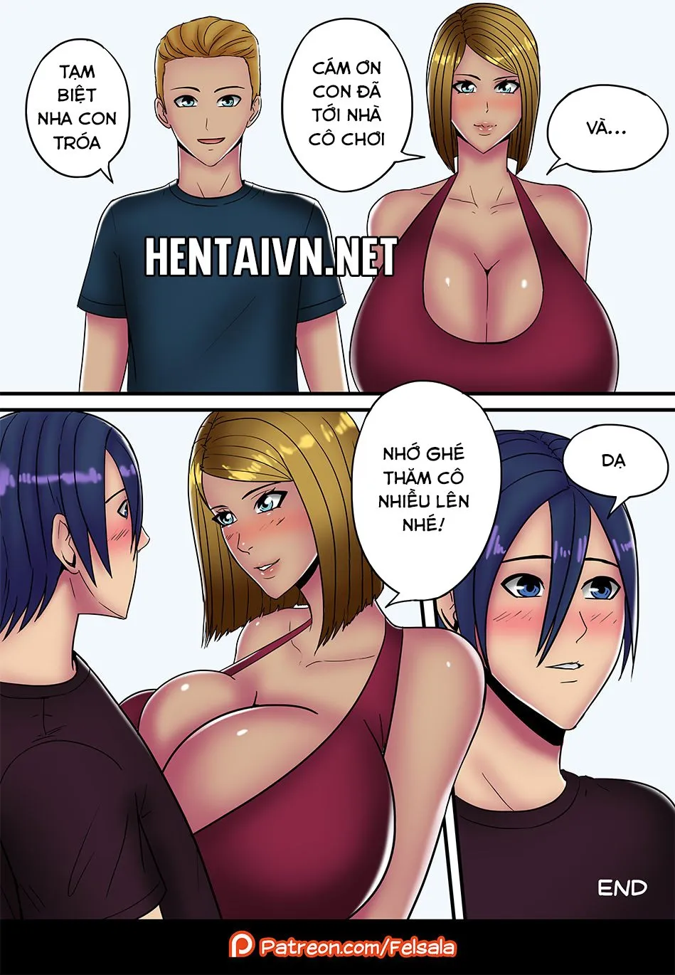 HentaiVN.net - Ảnh 23 - My friend's mom - Oneshot