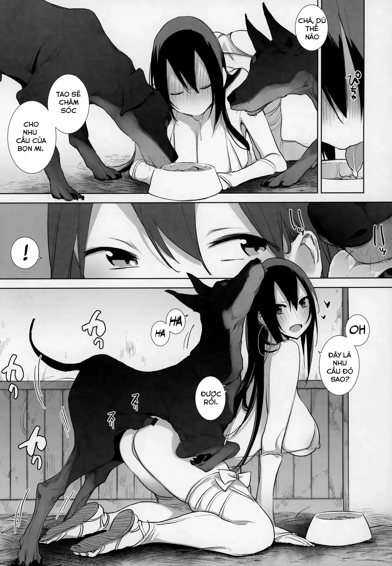 HentaiVN.net - Ảnh 5 - Sanzou-chan to Uma to Inu to Buta - Oneshot