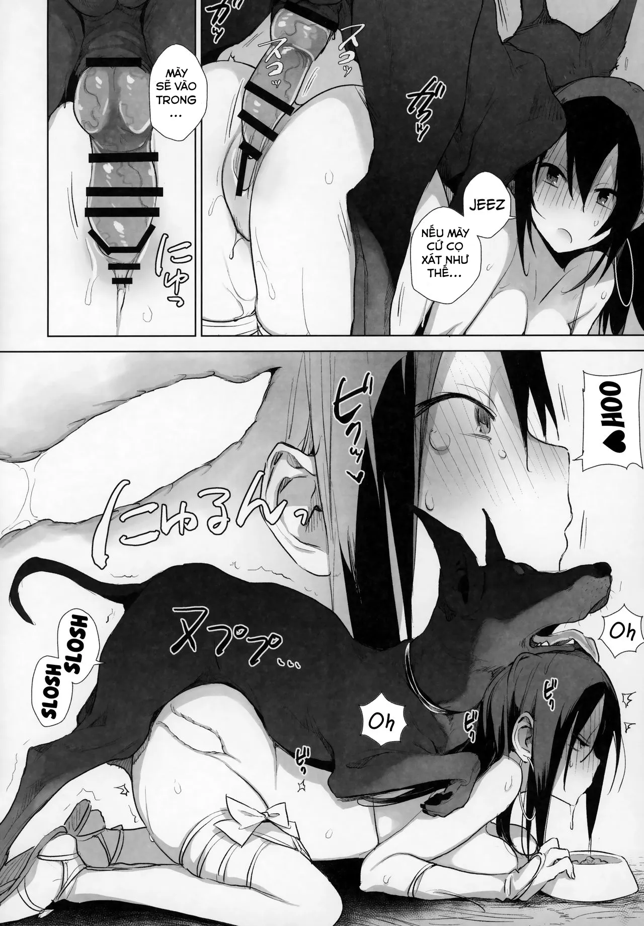 HentaiVN.net - Ảnh 6 - Sanzou-chan to Uma to Inu to Buta - Oneshot