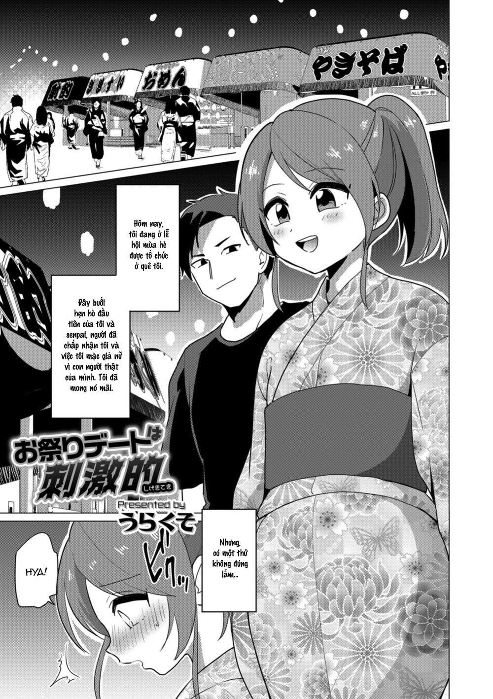 HentaiVN.net - Ảnh 1 - Omatsuri Date wa Shigekiteki - one shot