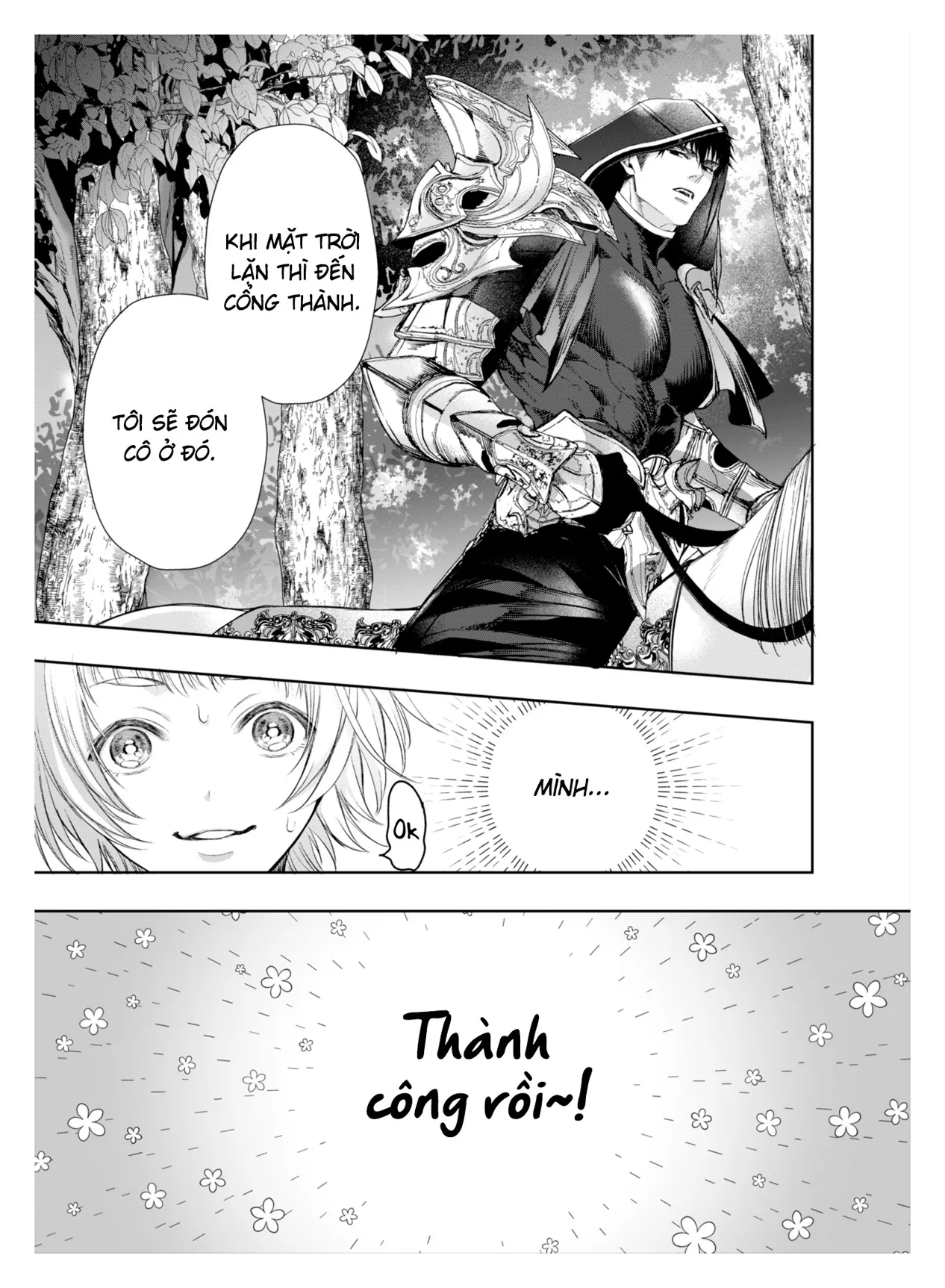 HentaiVN.net - Ảnh 12 - Tôi không thể thoát khỏi kỵ sĩ quàng khăn đỏ nham hiểm - Oneshot