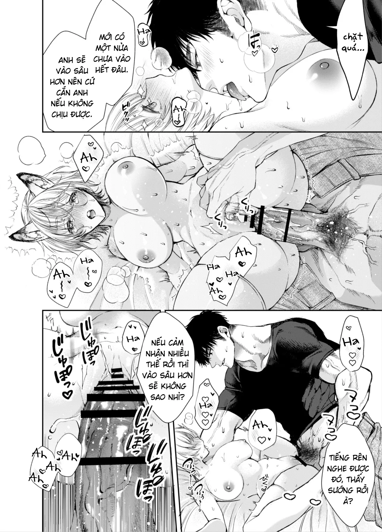 HentaiVN.net - Ảnh 33 - Tôi không thể thoát khỏi kỵ sĩ quàng khăn đỏ nham hiểm - Oneshot