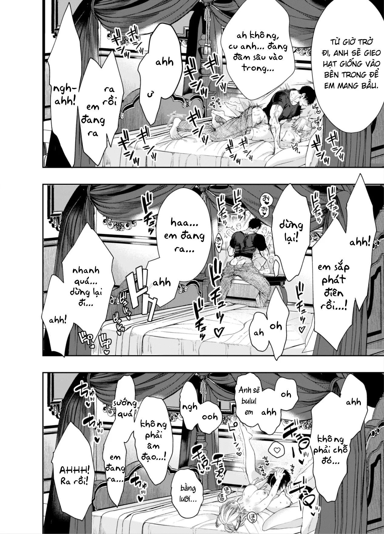 HentaiVN.net - Ảnh 49 - Tôi không thể thoát khỏi kỵ sĩ quàng khăn đỏ nham hiểm - Oneshot