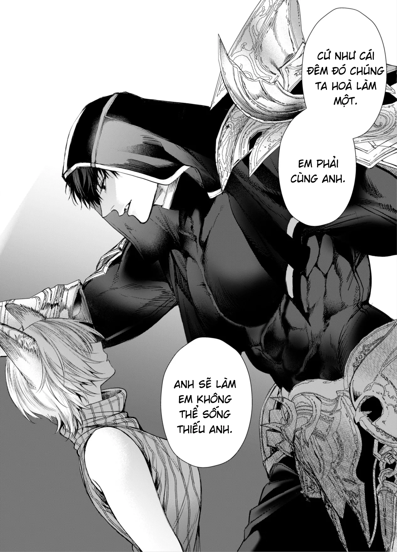 HentaiVN.net - Ảnh 59 - Tôi không thể thoát khỏi kỵ sĩ quàng khăn đỏ nham hiểm - Oneshot