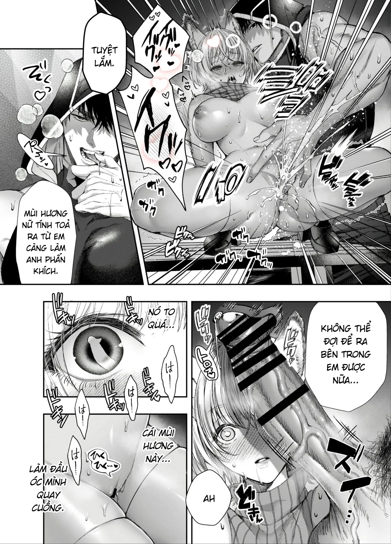 HentaiVN.net - Ảnh 62 - Tôi không thể thoát khỏi kỵ sĩ quàng khăn đỏ nham hiểm - Oneshot
