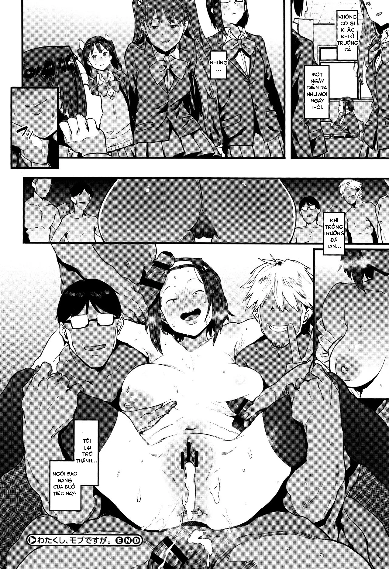 HentaiVN.net - Ảnh 24 - Watakushi, Mob desu ga [わたくし、モブですが。] - Oneshot