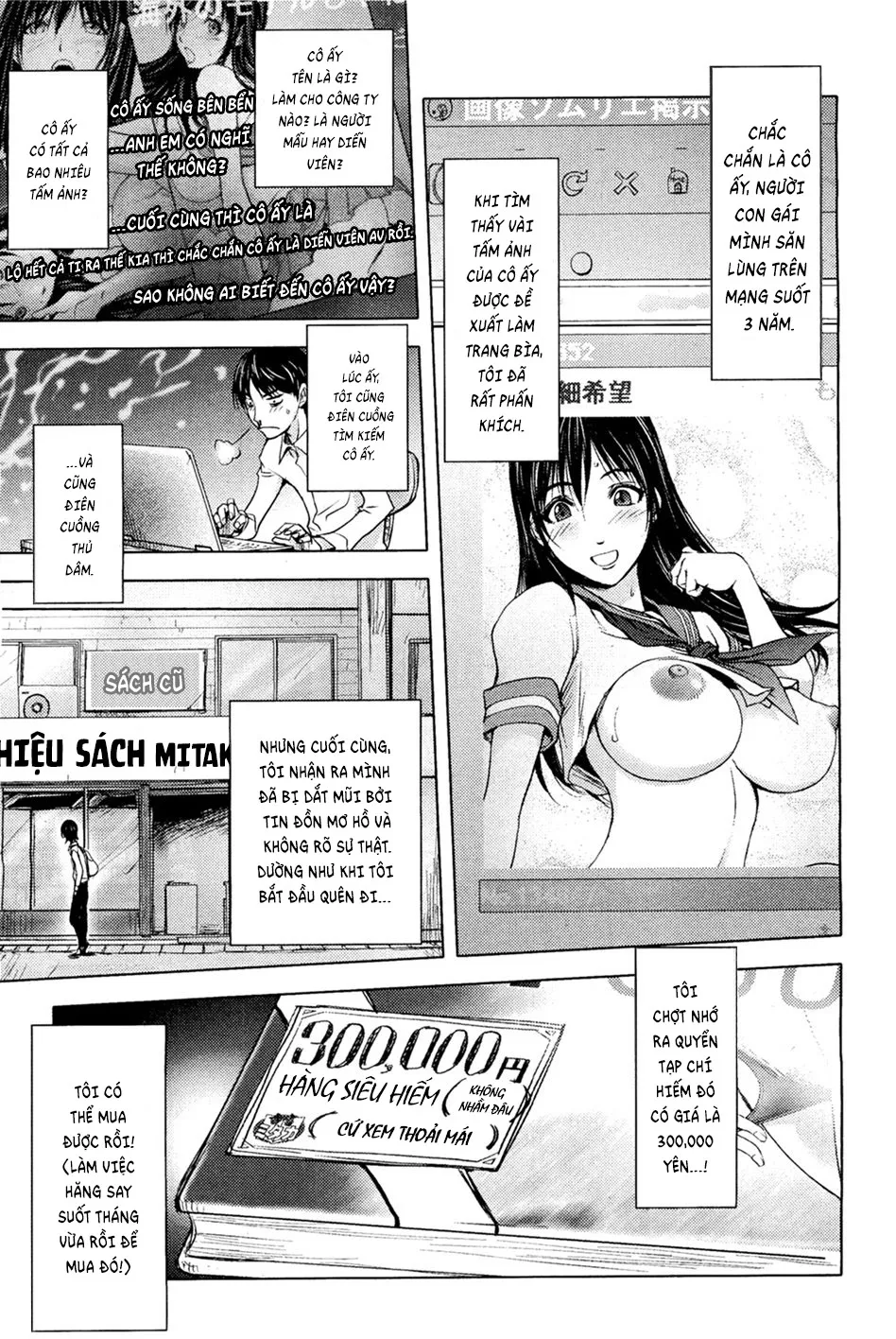 HentaiVN.net - Ảnh 7 - Midara Books - Chap 1