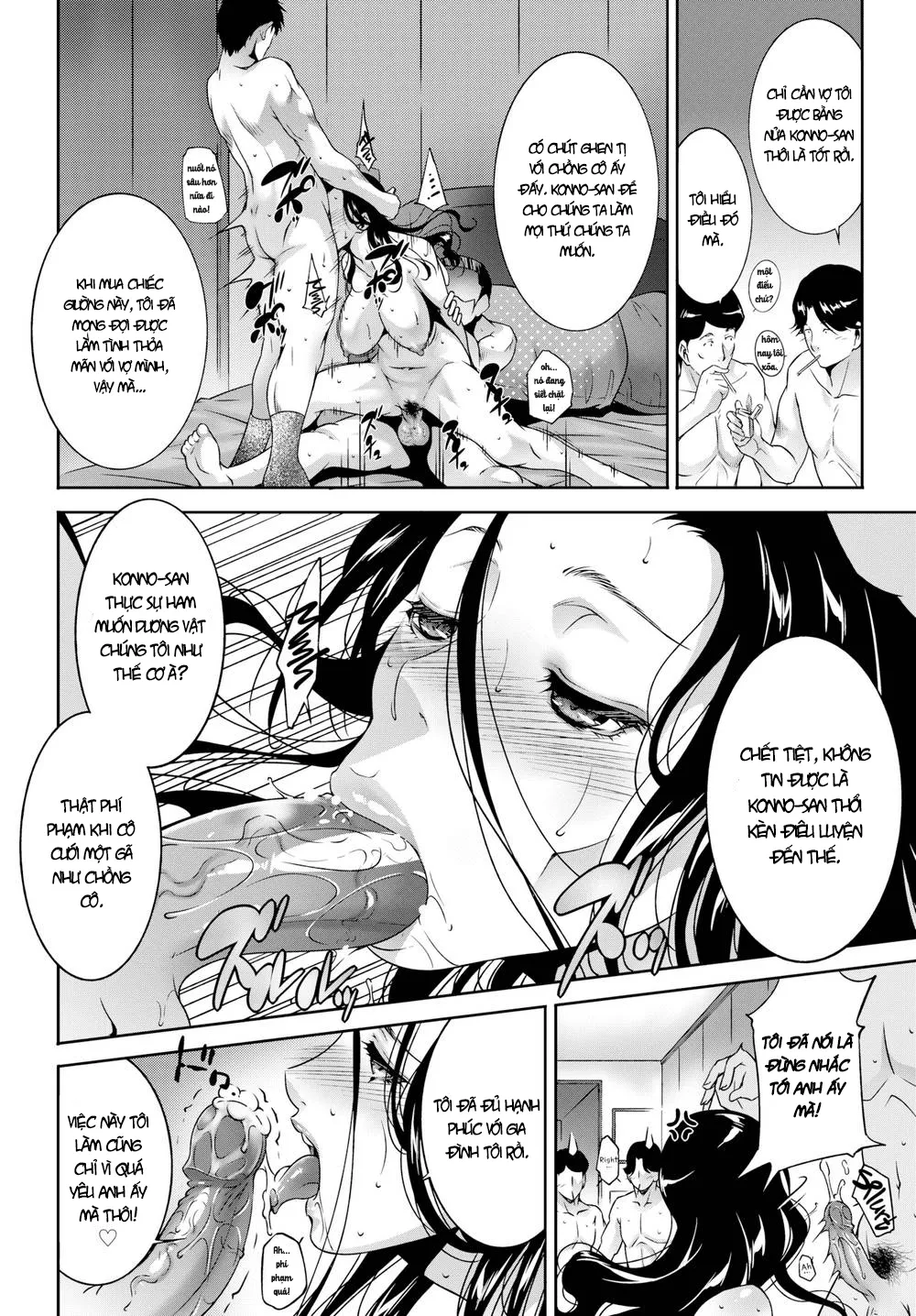 HentaiVN.net - Ảnh 12 - For whom the wife moans - Oneshot