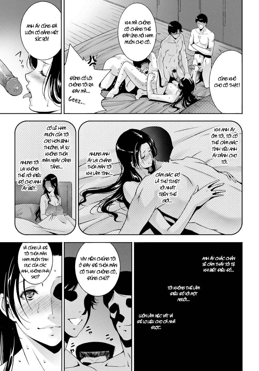 HentaiVN.net - Ảnh 5 - For whom the wife moans - Oneshot