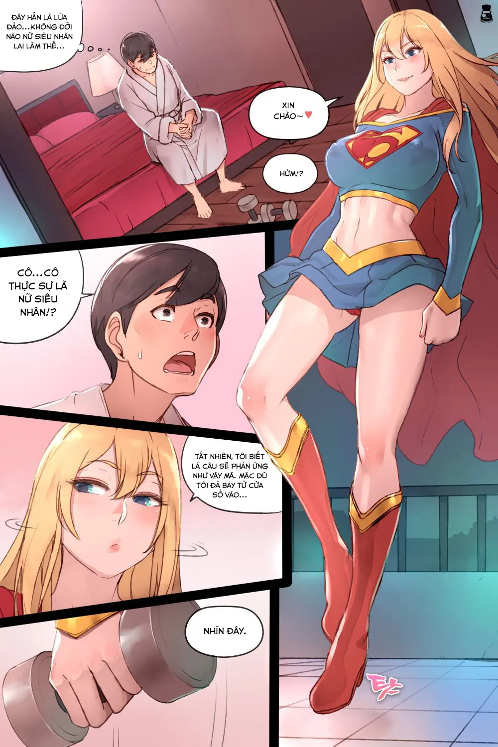 HentaiVN.net - Ảnh 3 - Supergirl's Secret Service - Oneshot