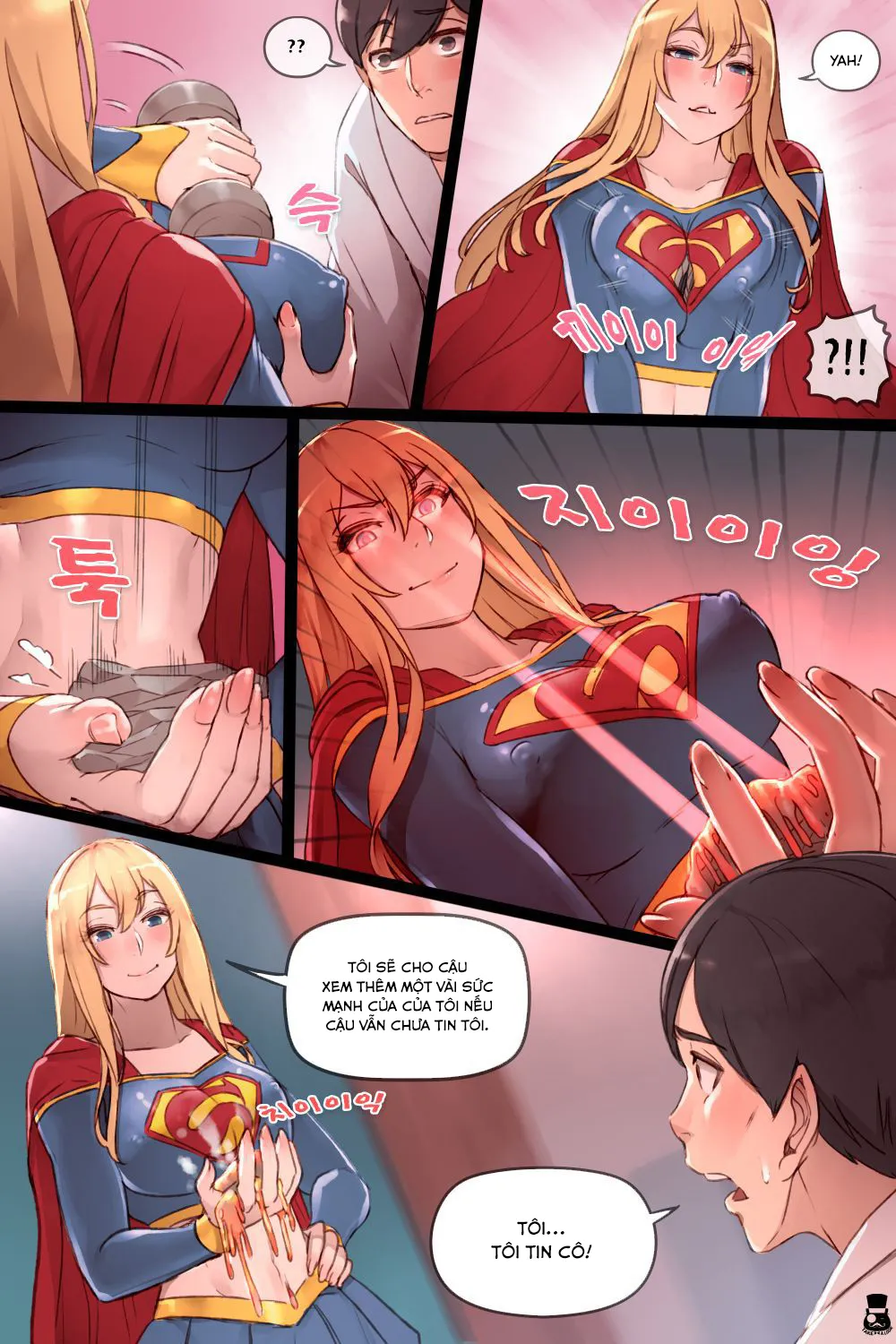 HentaiVN.net - Ảnh 4 - Supergirl's Secret Service - Oneshot