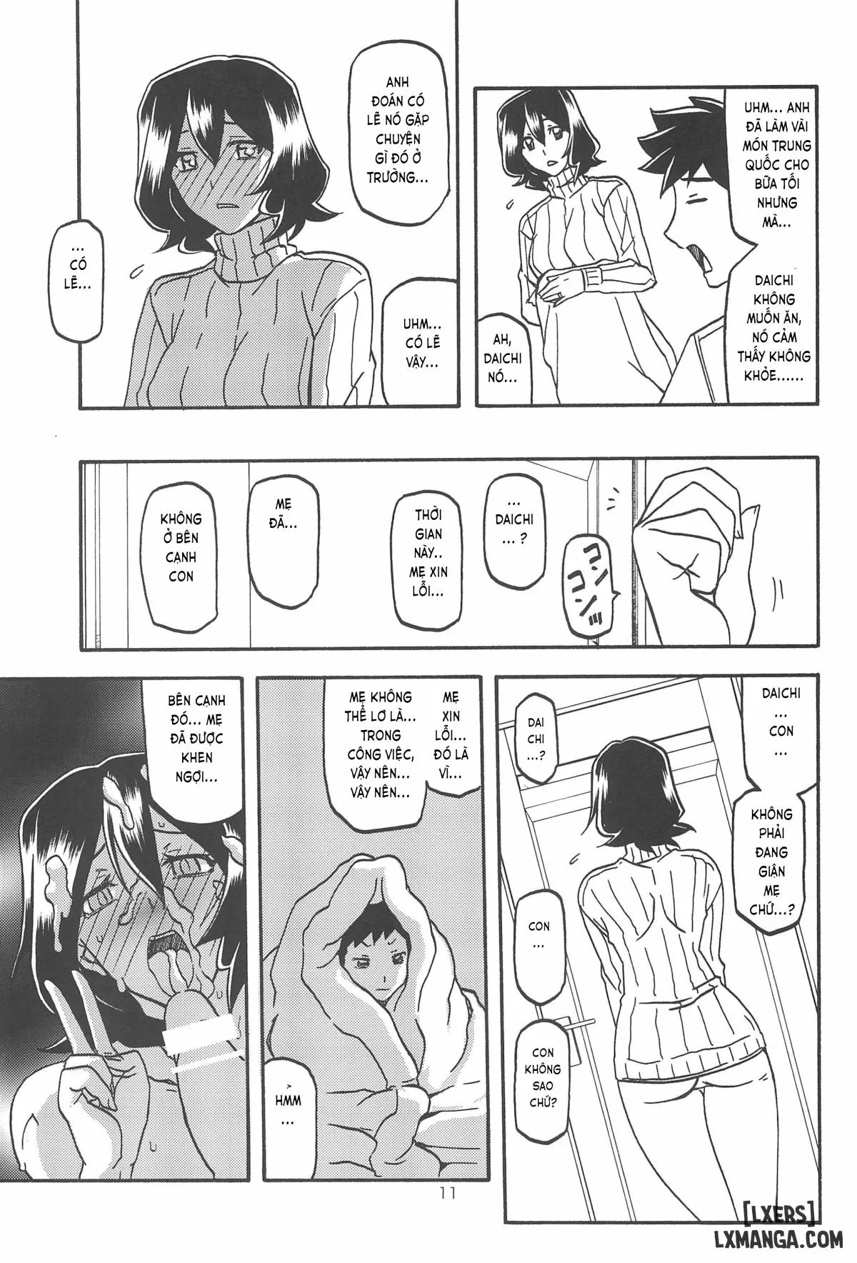 HentaiVN.net - Ảnh 10 - Saneishou Sayoko 3 [Sayoko’s Cage -Sayoko Saneisho 3-; Sayoko No Ori -Saneishou Sayoko3-] - Chapter 3 END